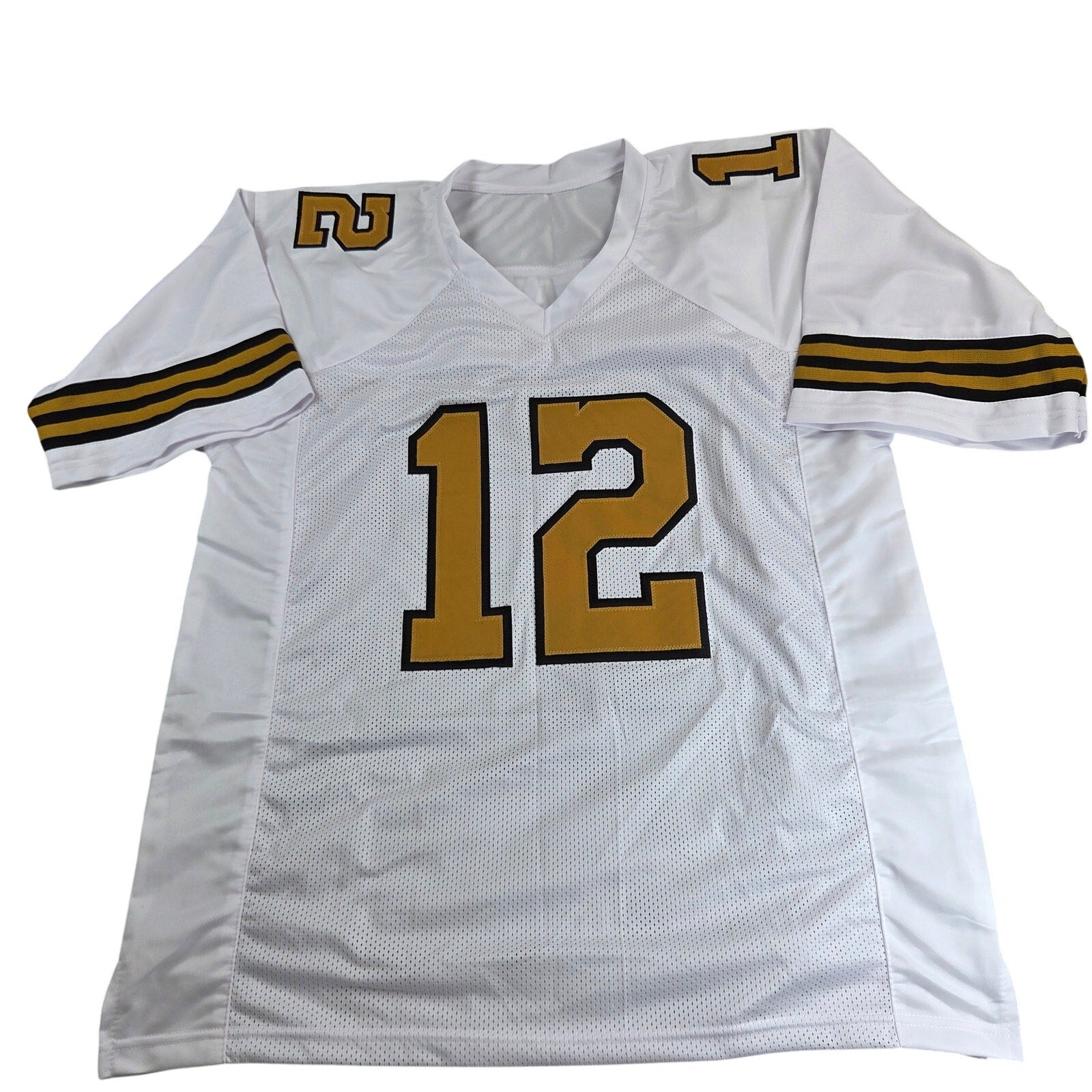 Chris Olave Signed New Orleans Saints Custom Jersey Beckett Witness BAS XL