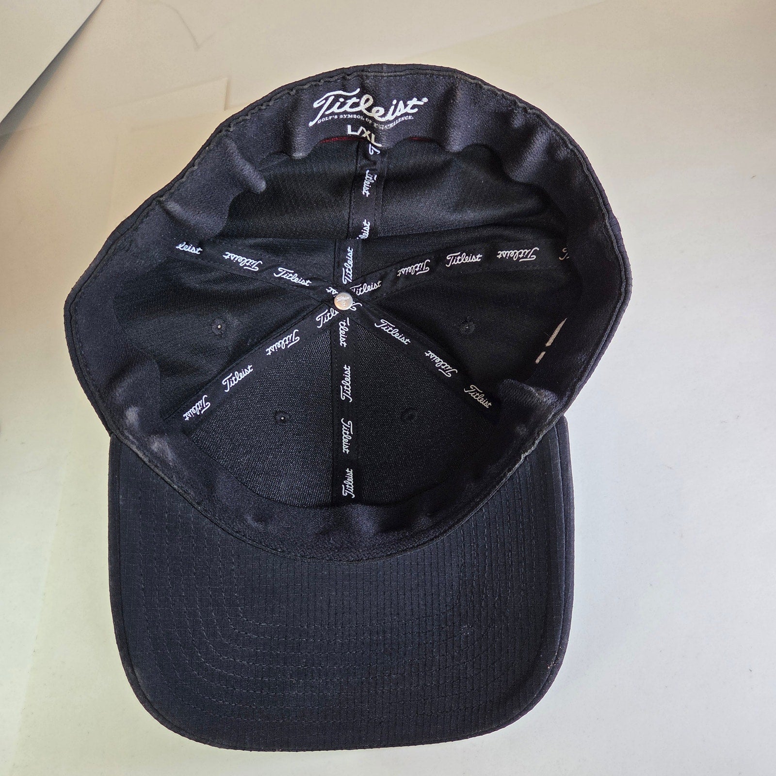 Titleist Pro V1 A‑Flex Tour Performance Fitted Hat Black Size L/XL