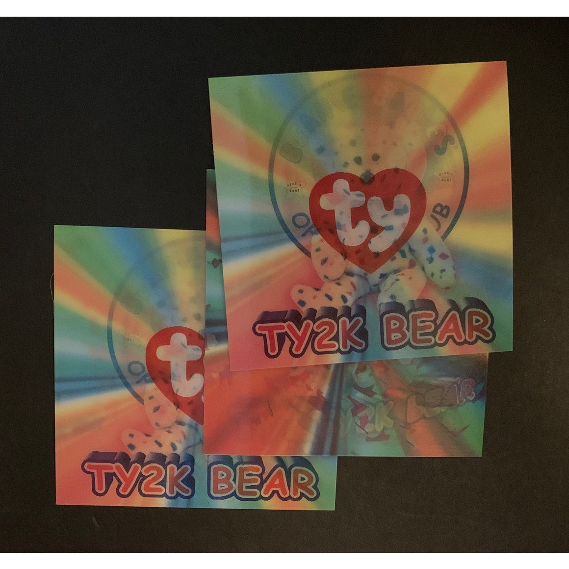 1999 Ty Beanie Babies BBOC Series 4 Lenticular Hologram Card Lot Of 21