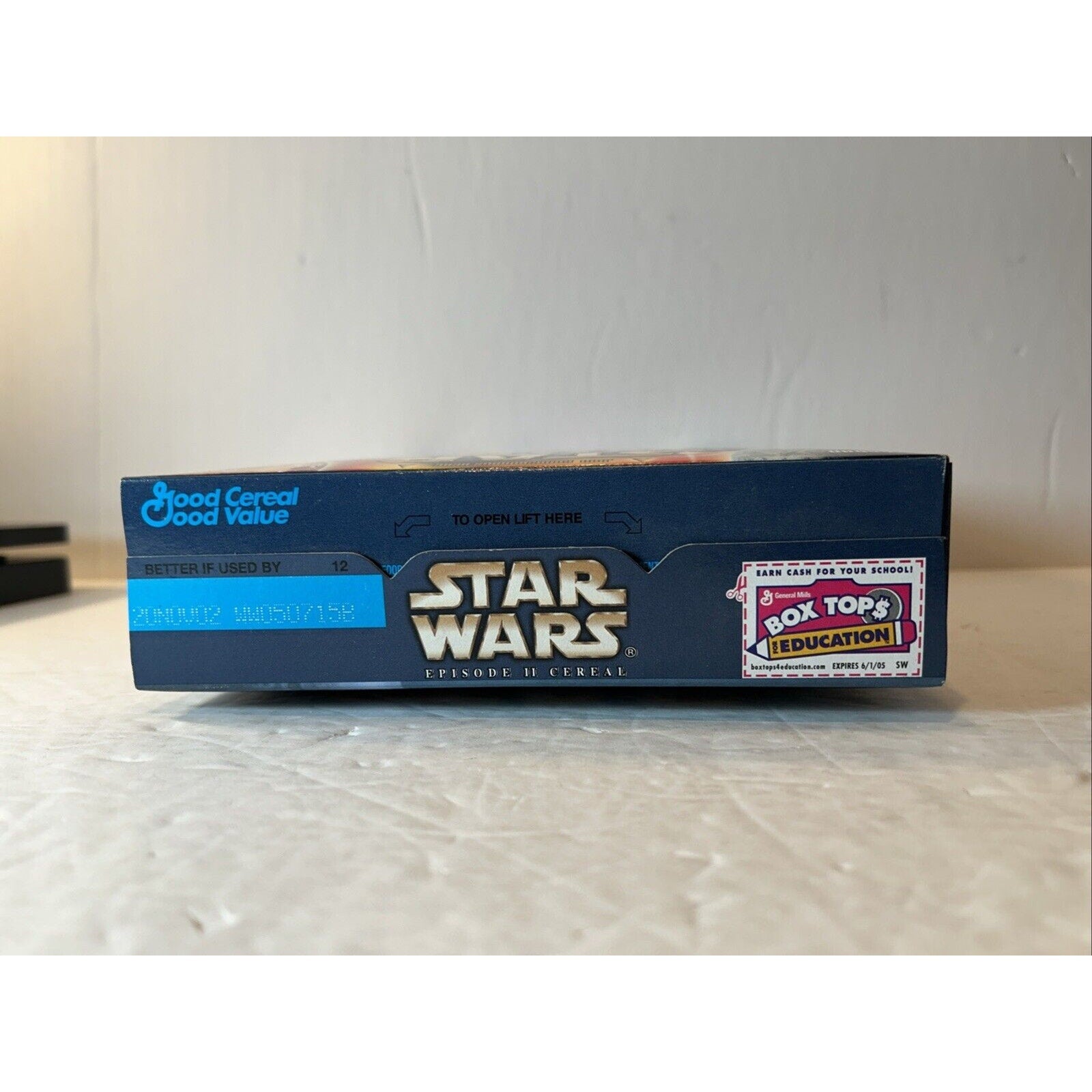 2002 General Mills Star Wars Episode II Sealed Cereal Boxes Collectors 1 & 2