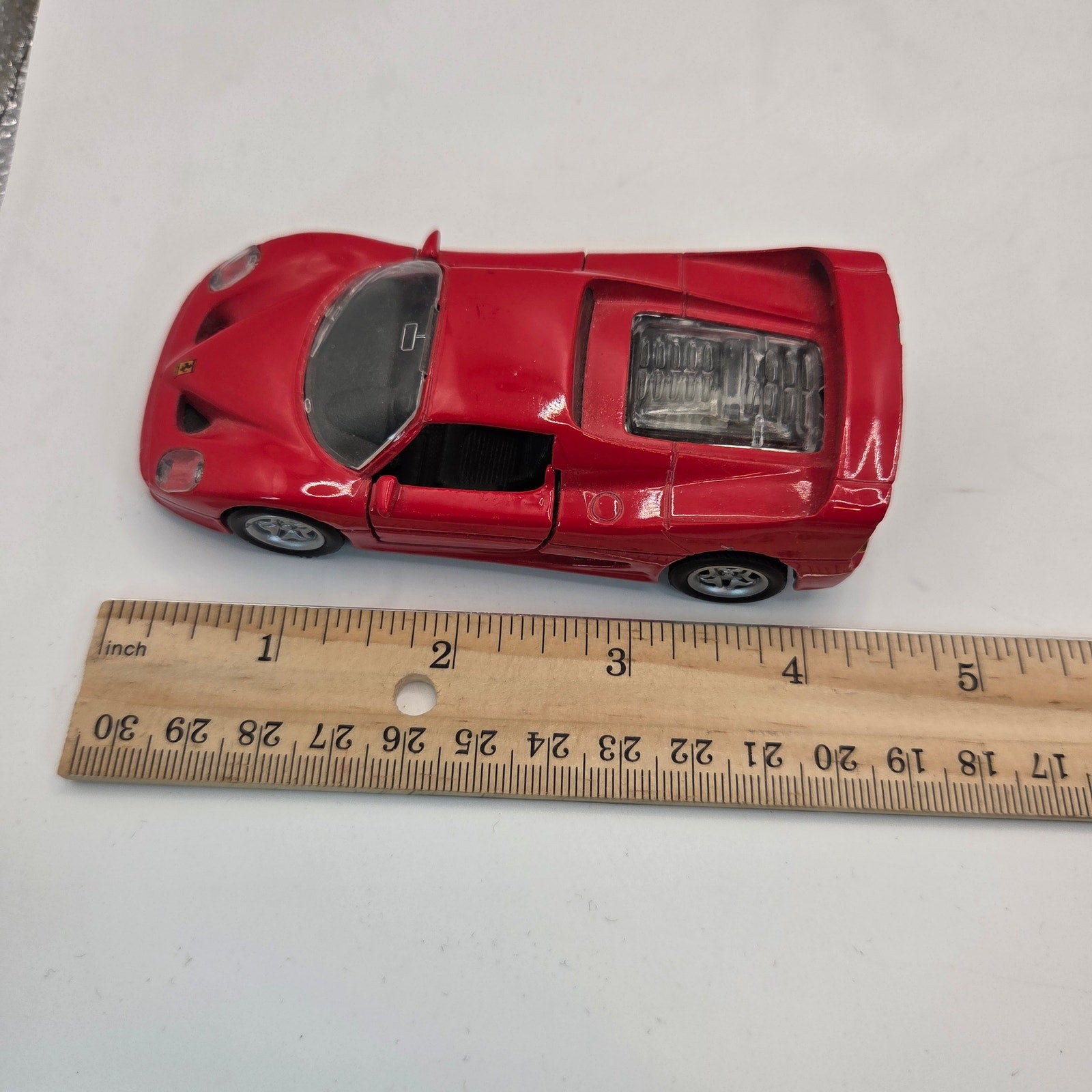 Maisto Ferrari F50 1:39 Diecast Red Model Car Doors Open Pullback Not Working