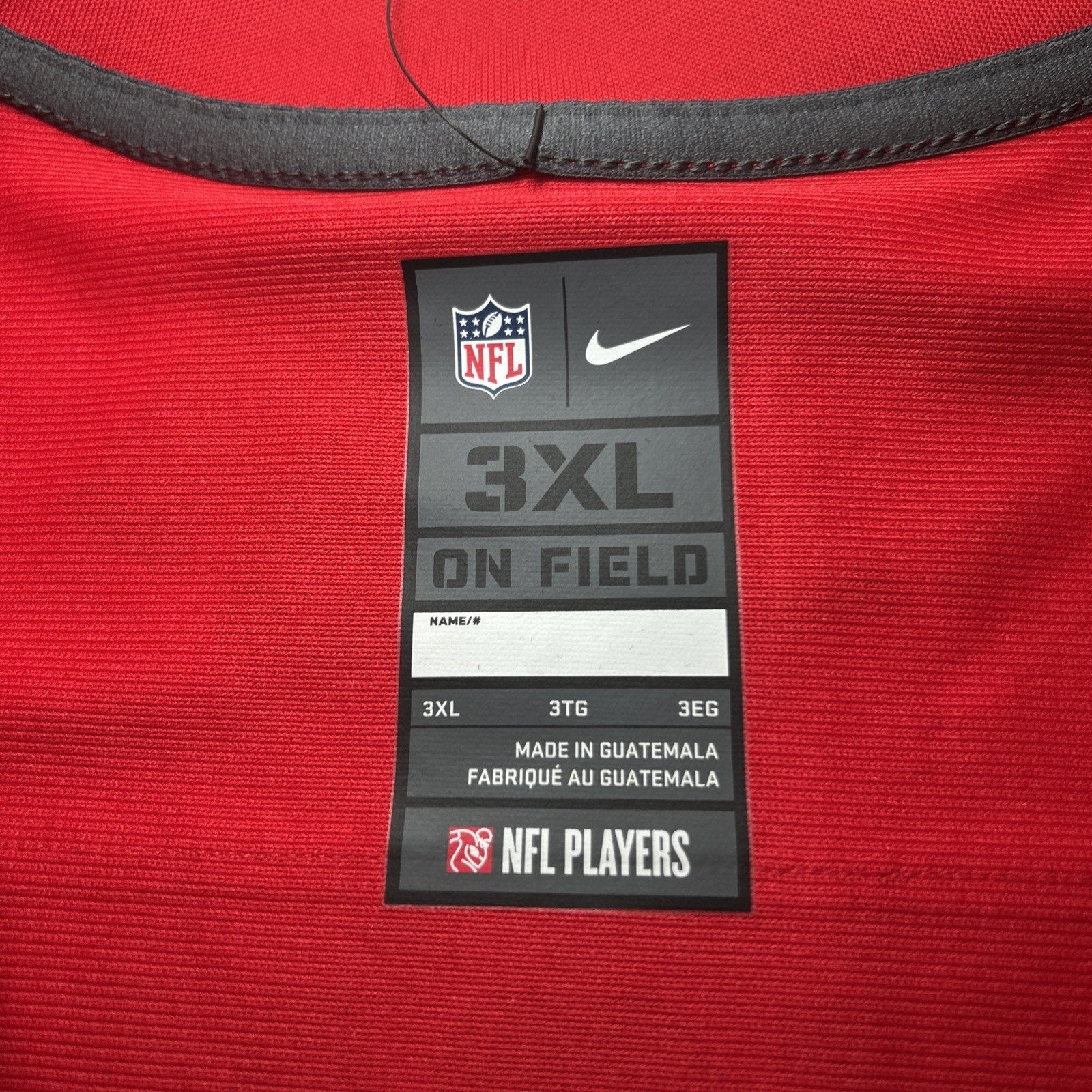 Patrick Mahomes Kansas City Chiefs Nike NFL On Field Jersey Color Red Size XXXL