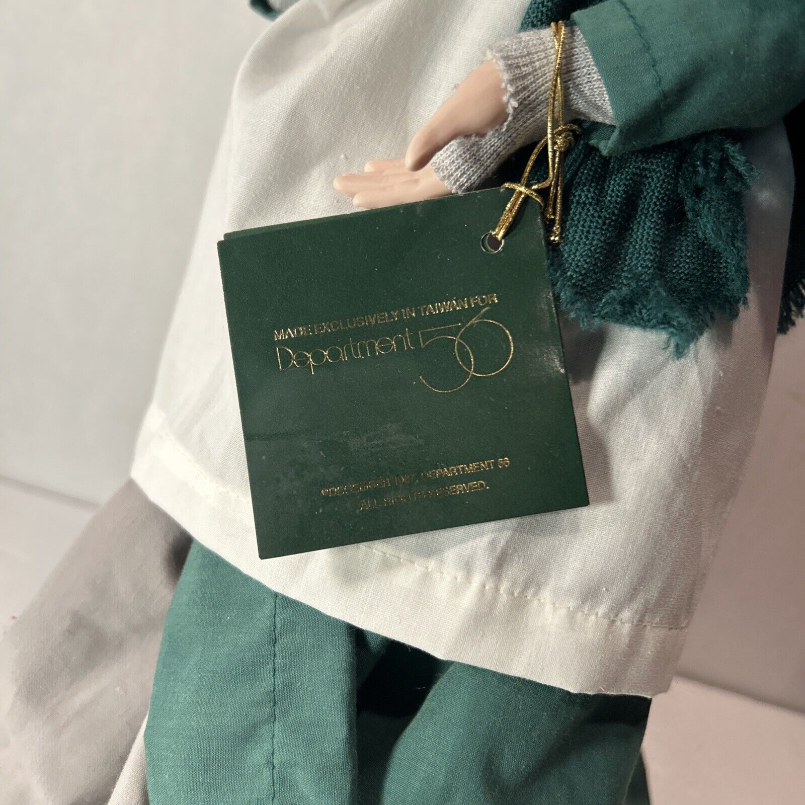 Dept 56 A Christmas Carol Porcelain Doll Set of 4 1987 Scrooge Cratchit Tim
