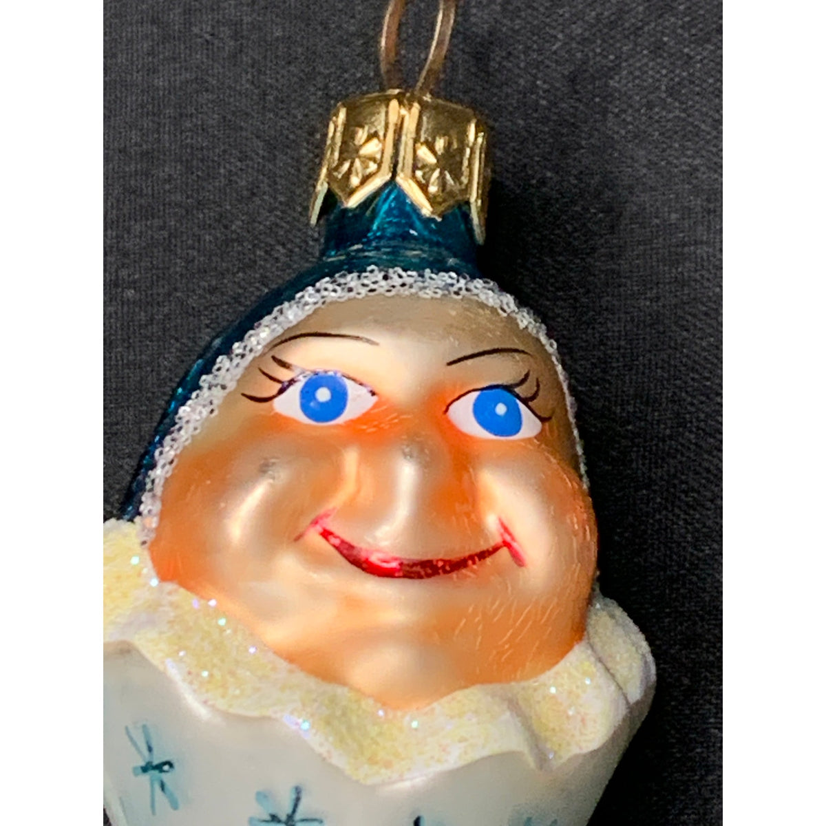 Christopher Radko 1998 Jack Frost Jr Blue Icicle Ornaments 98-265-0 Pair