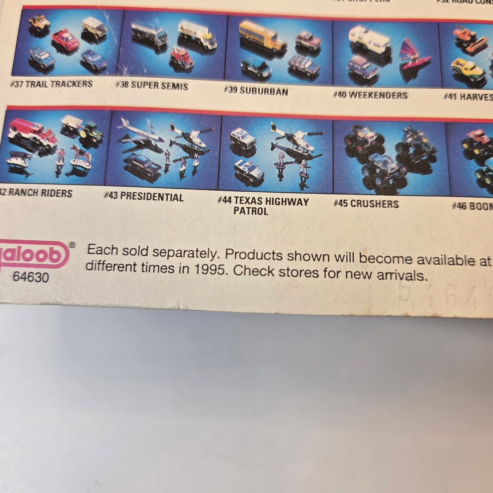 Galoob Micro Machines #26 Wet & Wild 1994 Sealed Boat Set Bonus Minis MOC