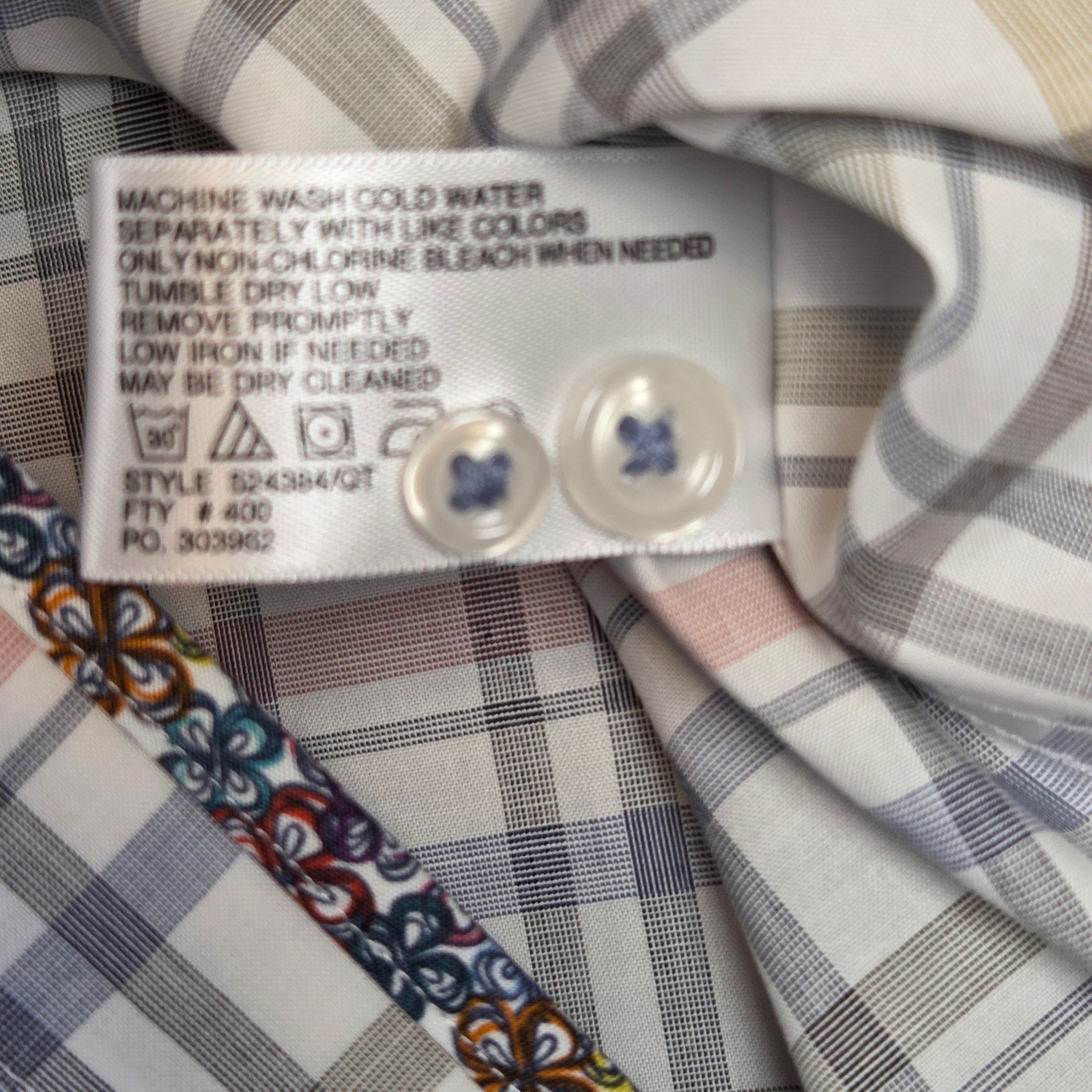 Leo Chevalier Men’s Short Sleeve Shirt LT Large Tall Plaid NWT Cotton Laos