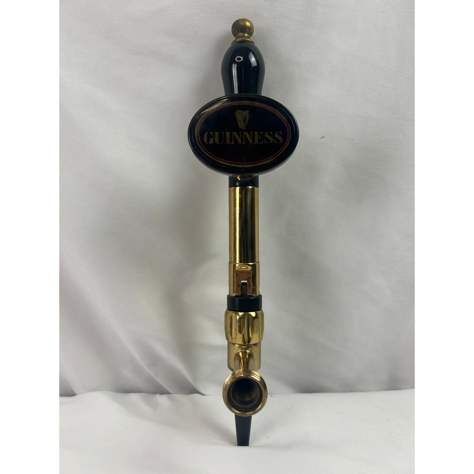 Guinness Vintage Brass Beer Tap Faucet Assembly Harp Pub Bar Breweriana