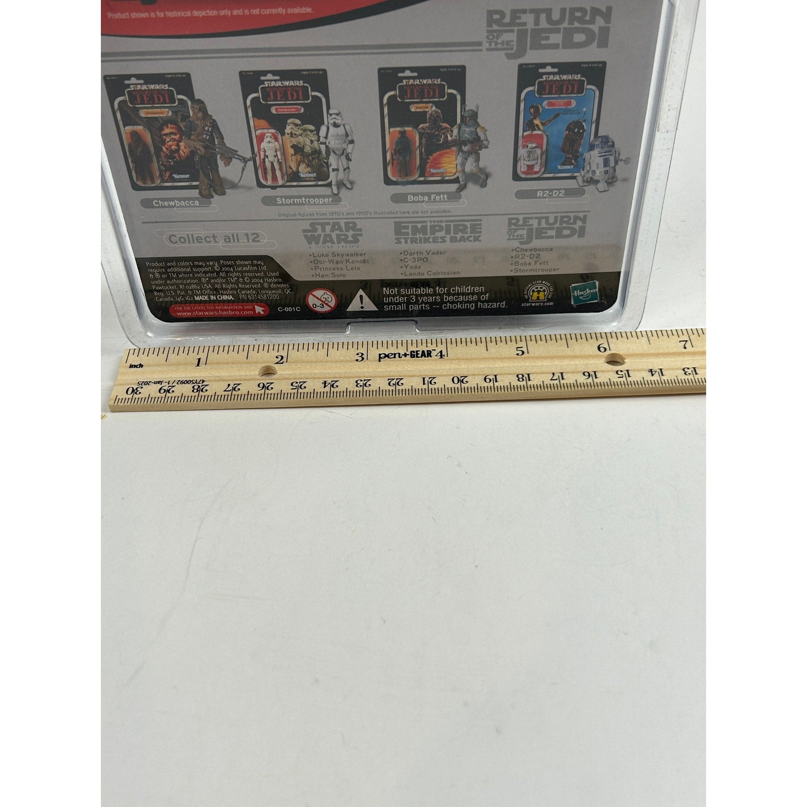 Star Wars Stormtrooper 2004 OTC Return of the Jedi Card Sealed Action Figure