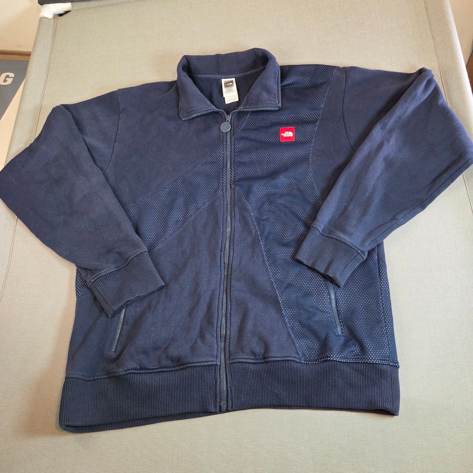 The North Face Men’s XL Cotton Blend Full Zip Sweater Jacket 2008
