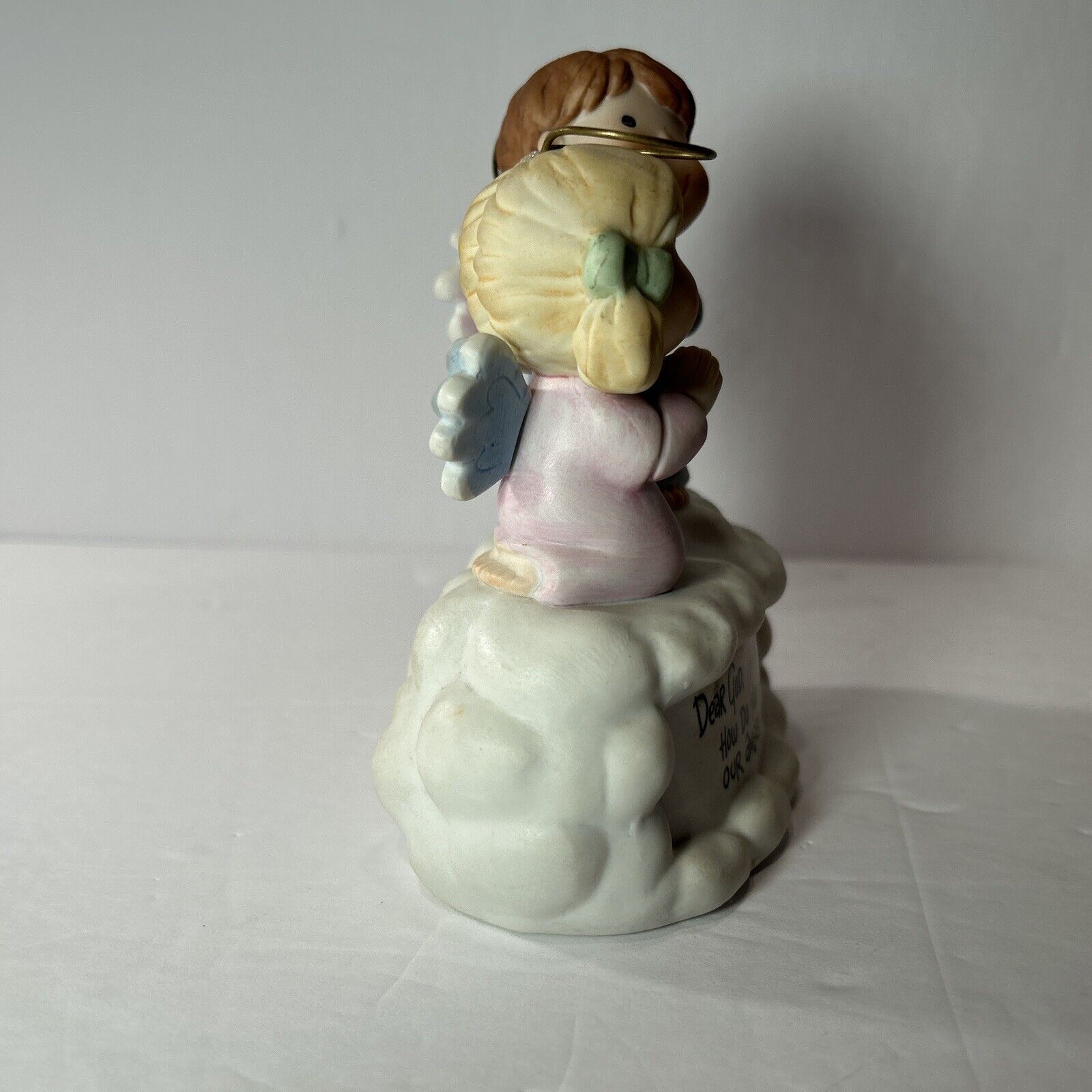 Enesco 1983 Dear God Kids Figurine “How Do You Like Our Angel Outfits?” w/Box