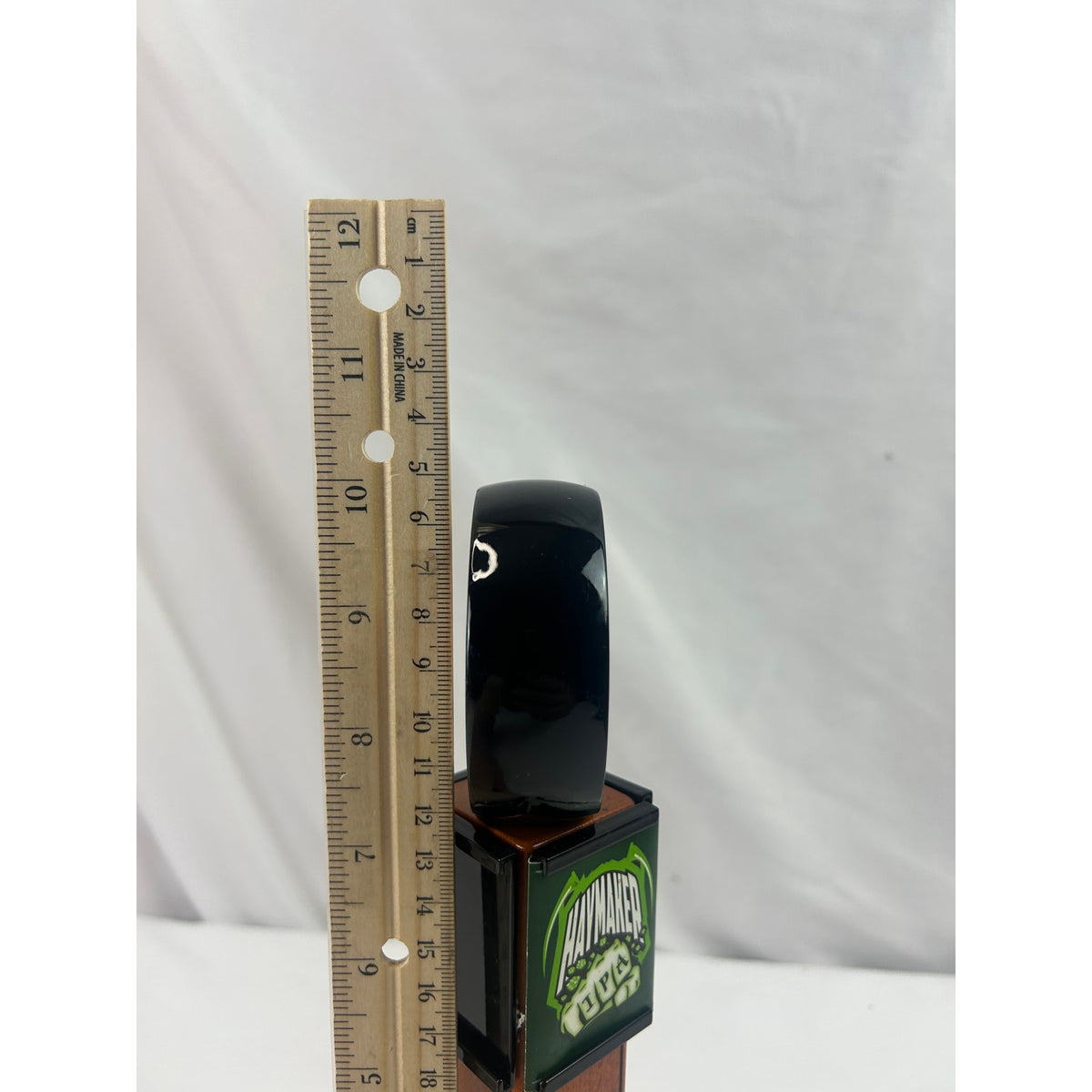 Mankato Brewery Haymaker IPA Beer Tap Handle Minnesota Wood Breweriana 10in