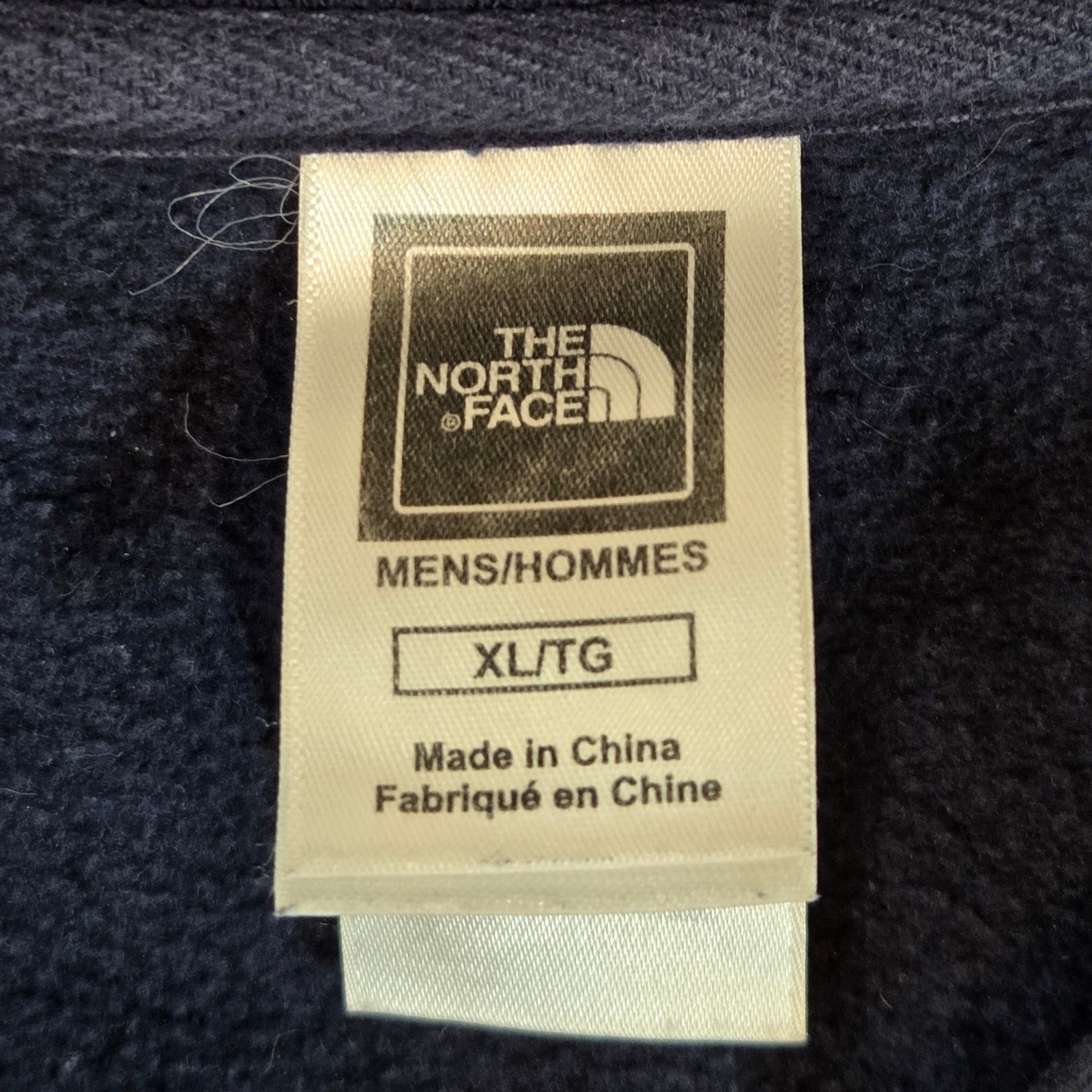 The North Face Men’s XL Cotton Blend Full Zip Sweater Jacket 2008