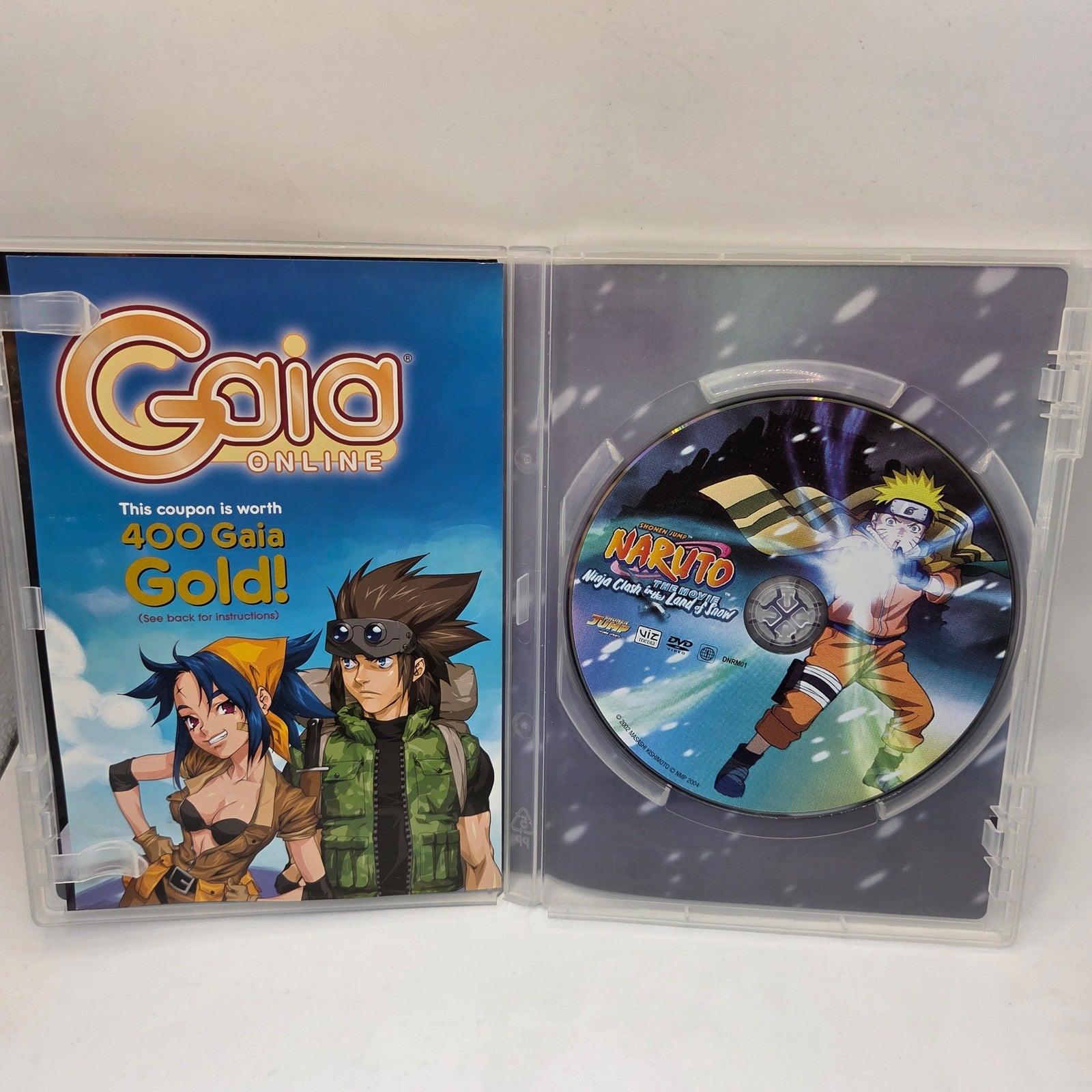 Naruto DVD Lot Enter Naruto Vol 1 Movie Ninja Clash Land of Snow Poster