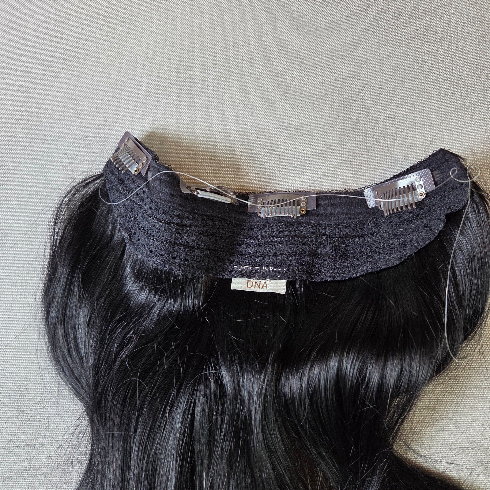DNA Hair Tools 20 Inch #3 Dark Brown Remy Clip In Extensions Full Set