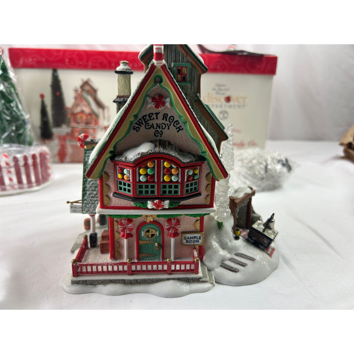 Dept 56 Sweet Rock Candy Co 56725 North Pole Series 9 Pc Gift Set 2000