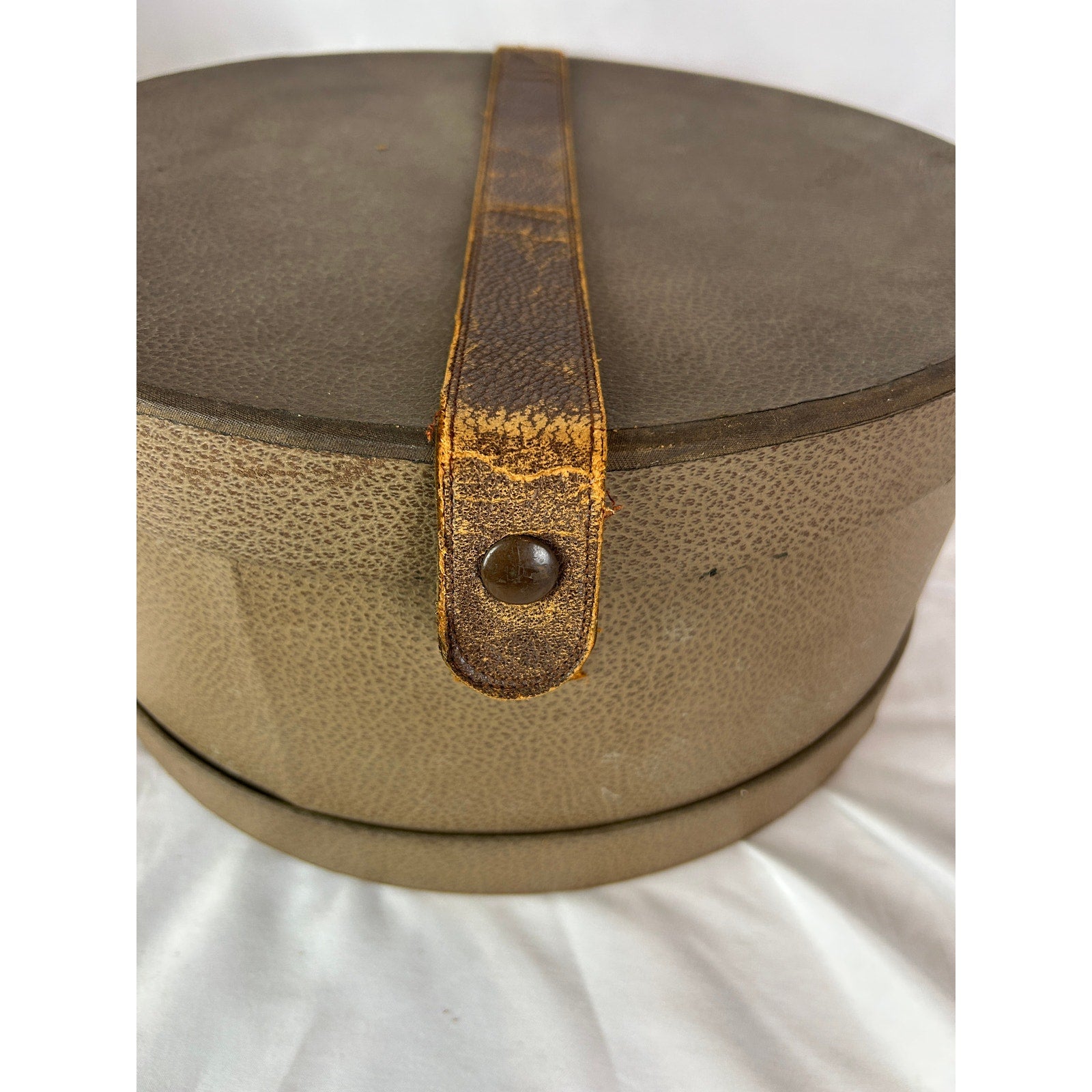 Vintage Royal Stetson Black Fedora Hat 7 1/8 Fur Felt With Box