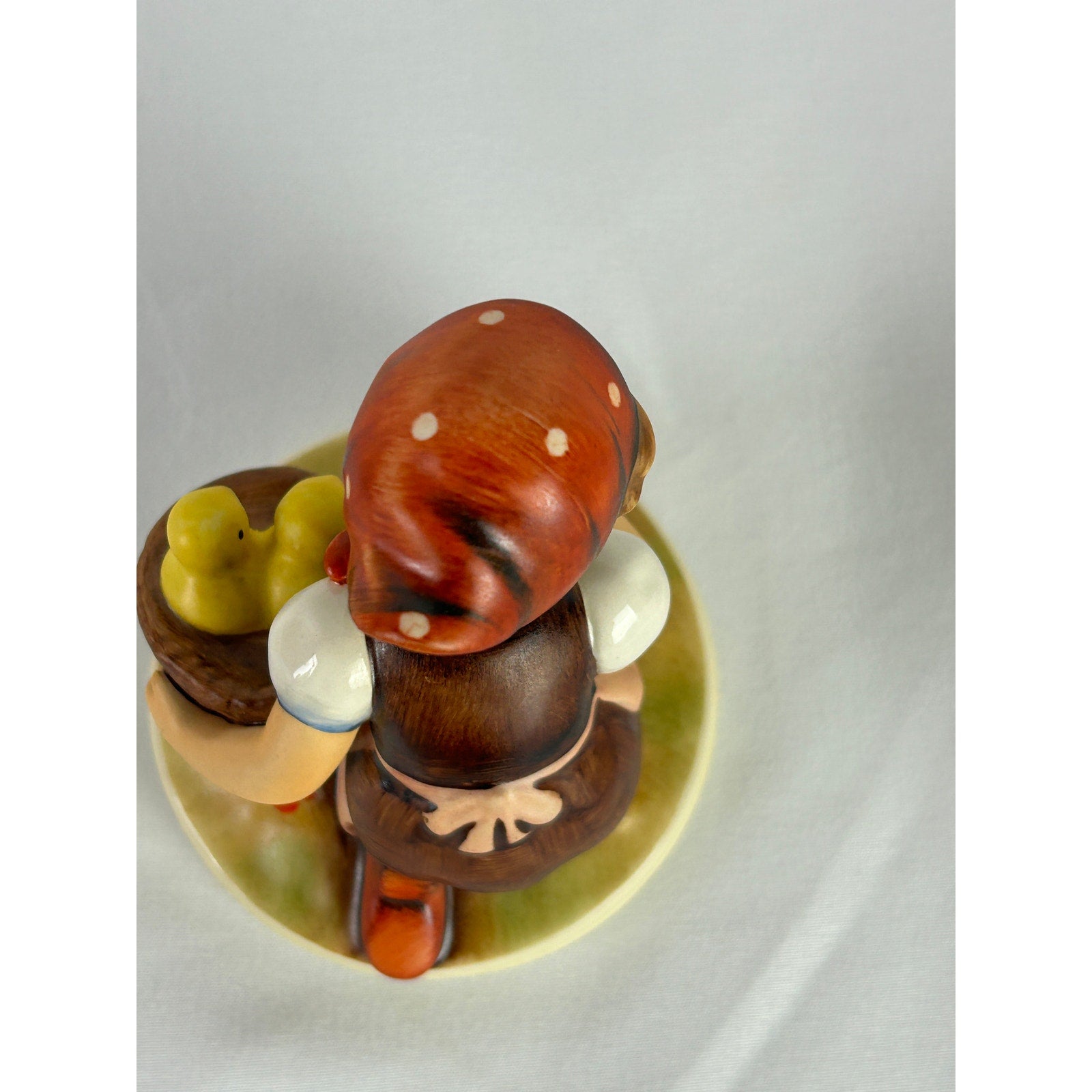 Goebel W Germany Chick Girl Figurine Girl With Chicks Vintage