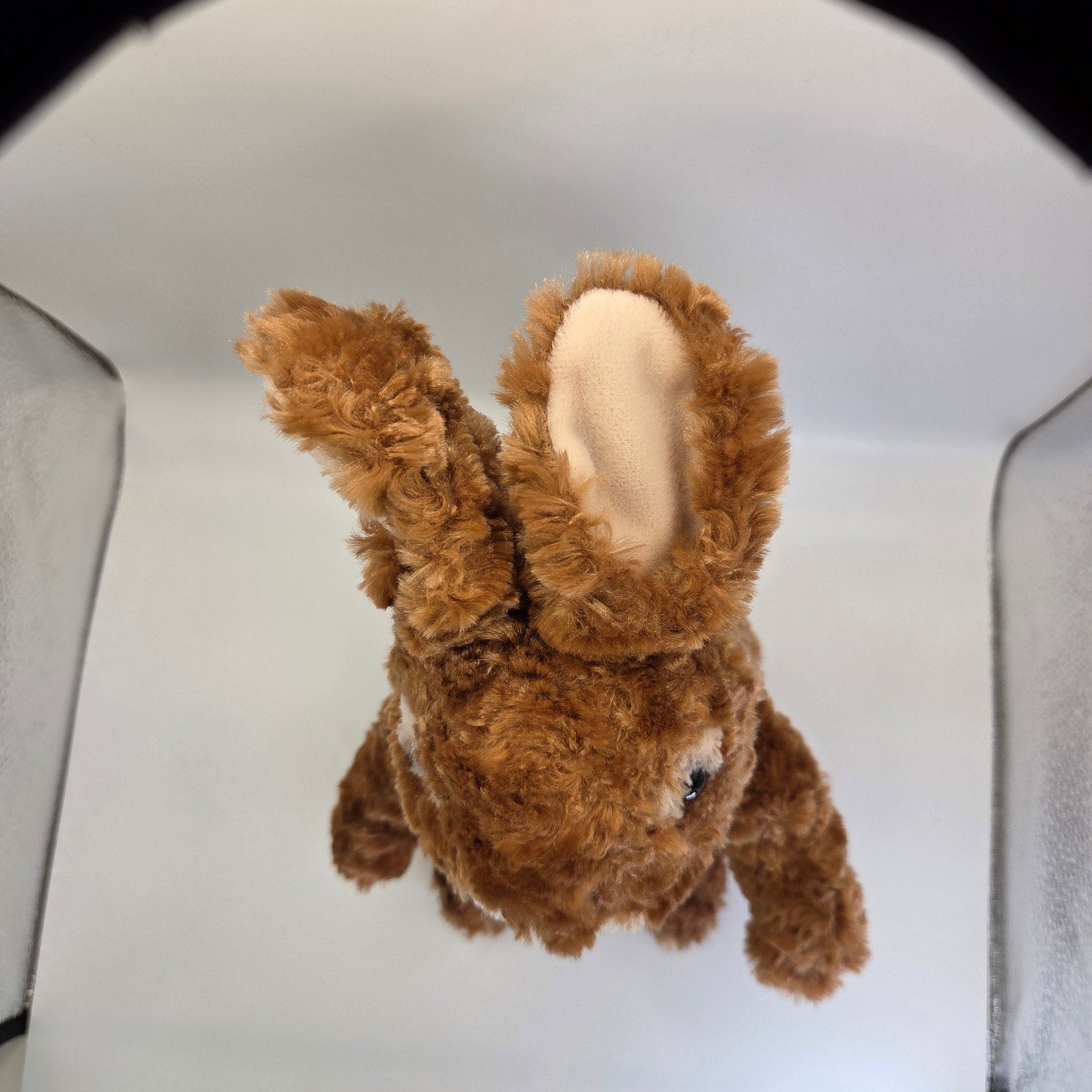 Gund Brown Rabbit Plush Stuffed Animal Bunny 11" Beanbag Ears Tail