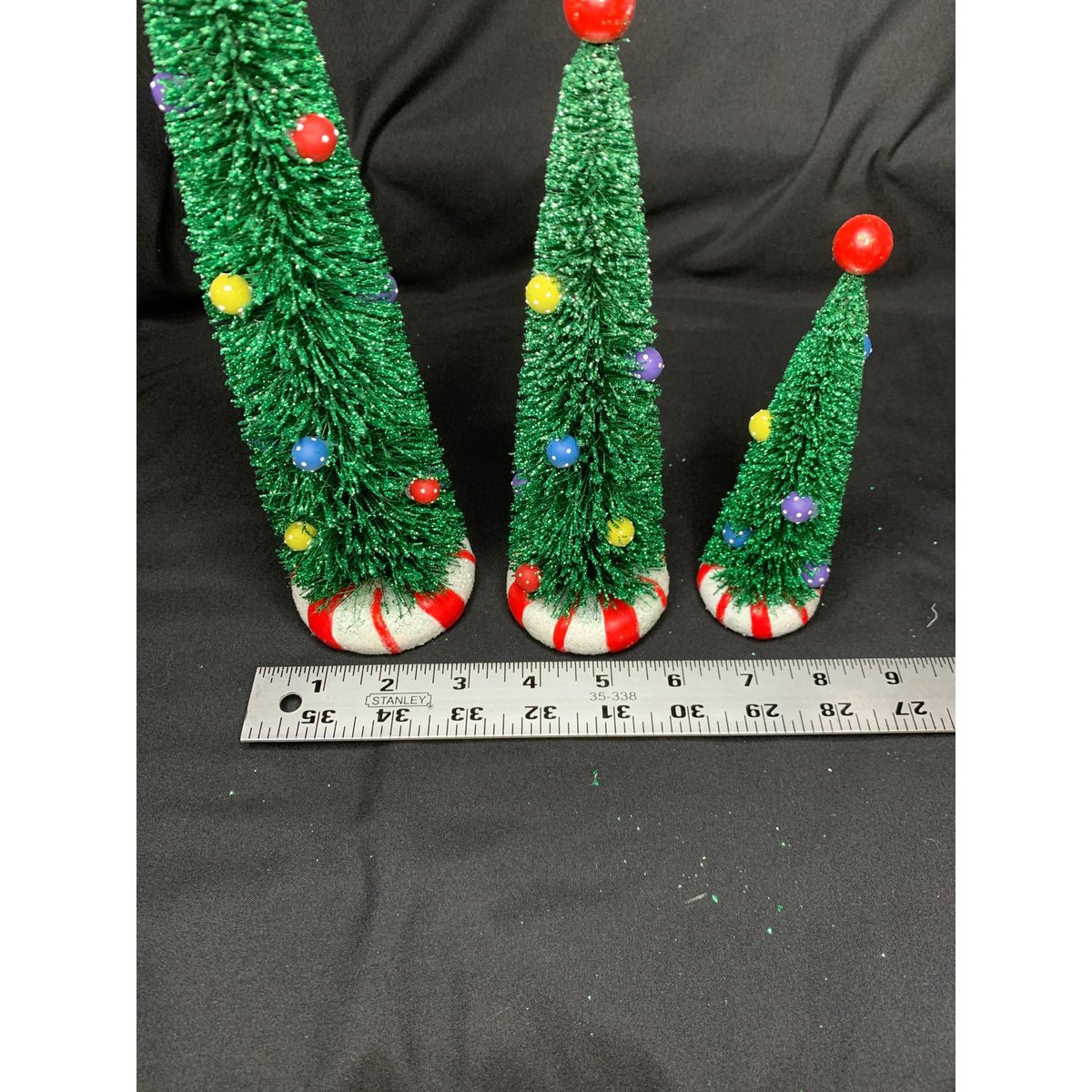 Dept 56 Peppermint Trees 56721 Village Accessories Set of 3 Original Box