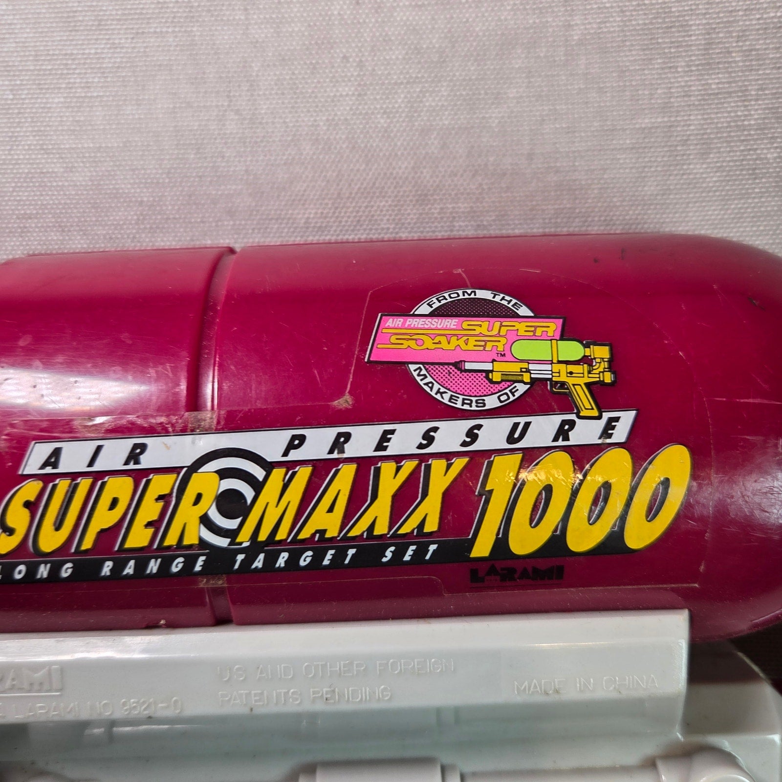 Vintage 1994 Air Pressure Super Maxx 1000 Toy Blaster Larami No Darts Untested
