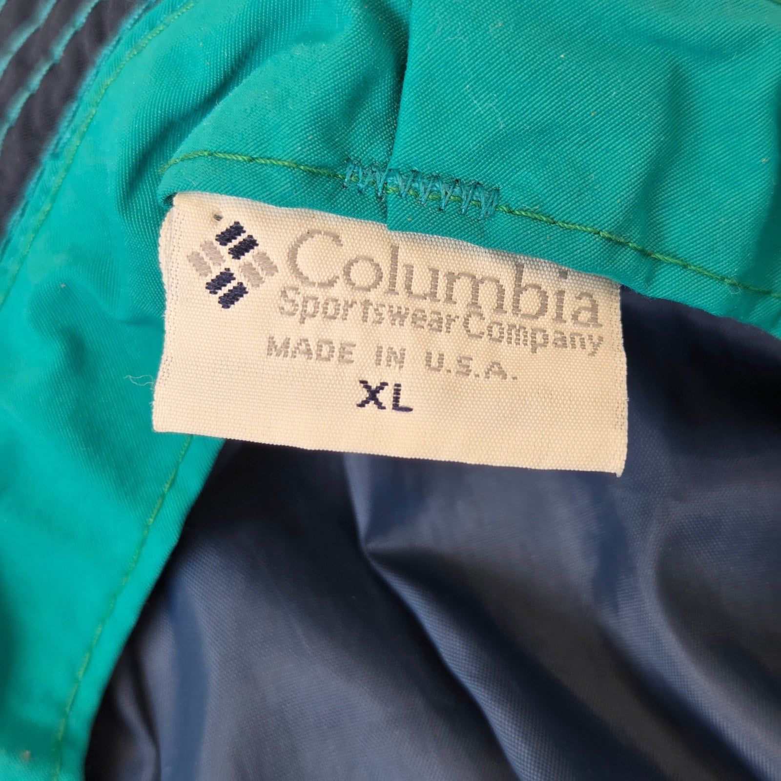 Columbia Sportswear USA Made Bucket Hat Fishing Hiking Outdoor XL Vintage