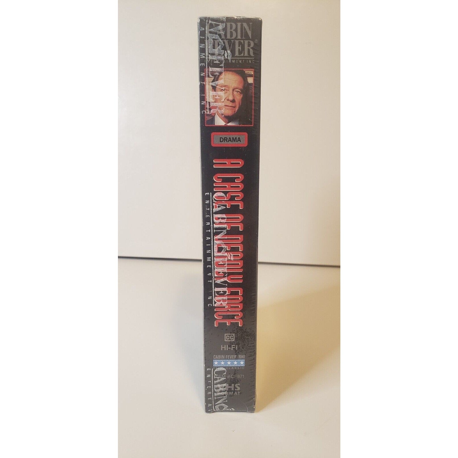 A Case Of Deadly Force VHS New Sealed Richard Crenna John Shea