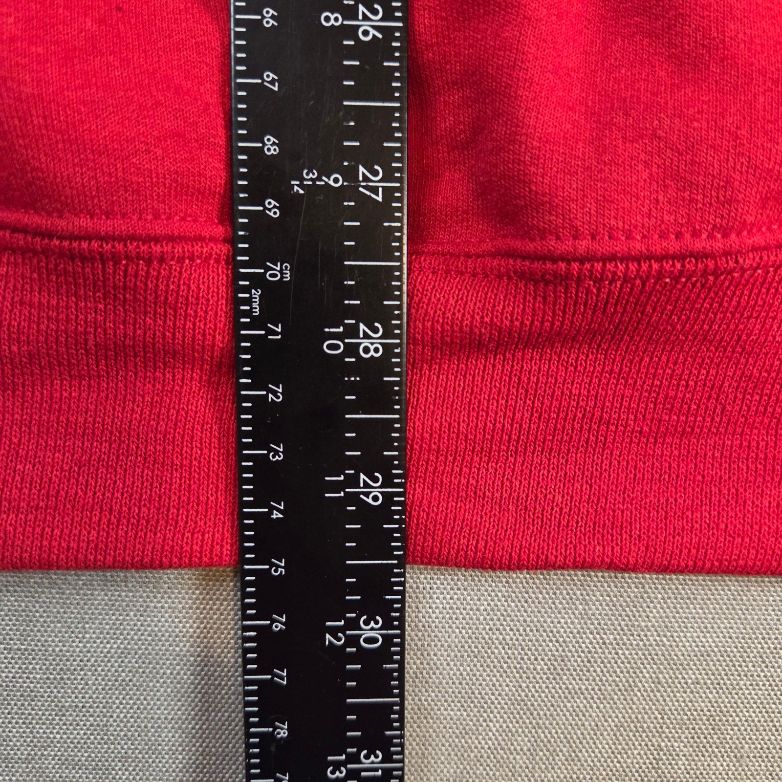 NuBlend 2XL Ugly Christmas Sweater Red Holiday Graphic Pullover Sweatshirt