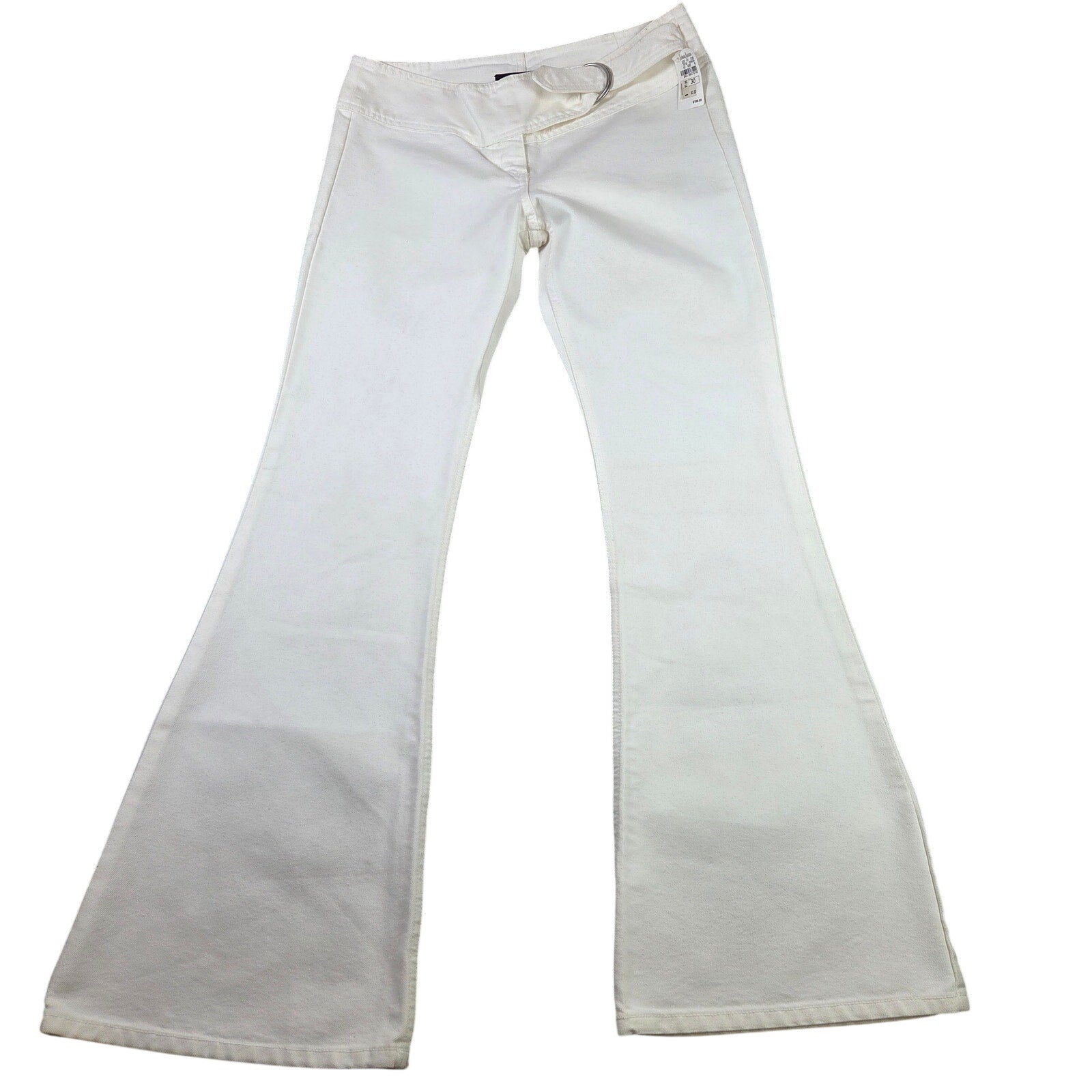 Juicy Jeans USA White Low Rise Flare Bell Bottom Pants Women’s Size 30