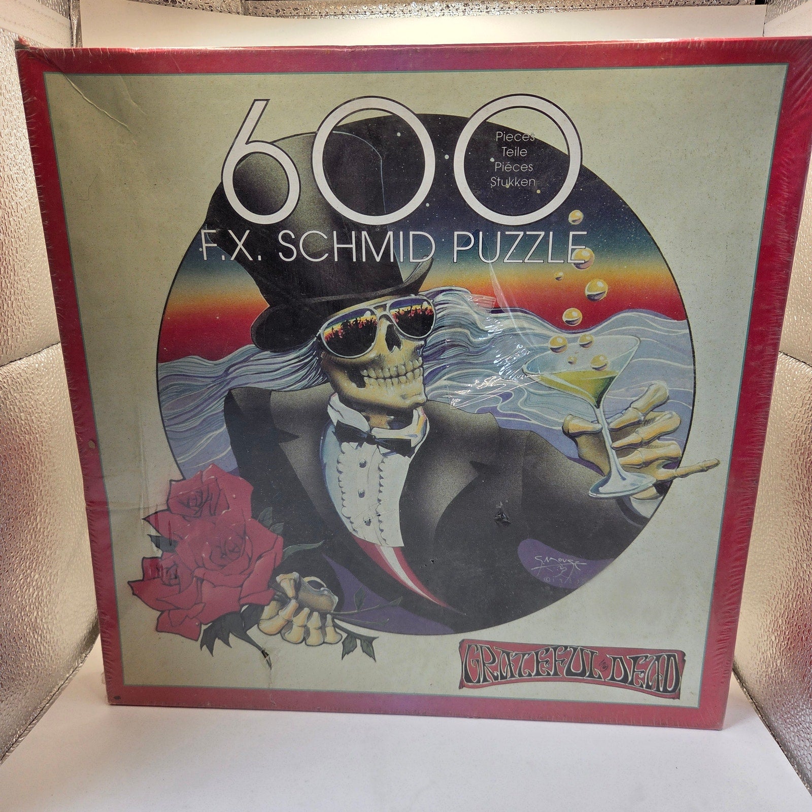 Grateful Dead One More Saturday Night F.X. Schmid 600pc Puzzle Sealed 1997
