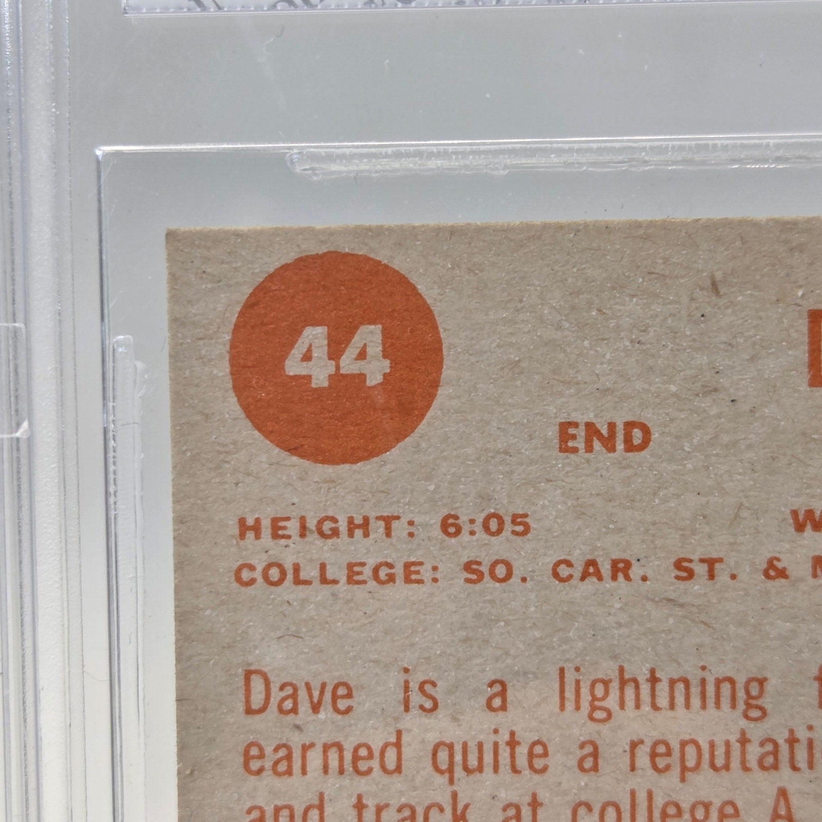 1963 Topps #44 Deacon Jones Rookie Card BVG 7 NM Los Angeles Rams HOF