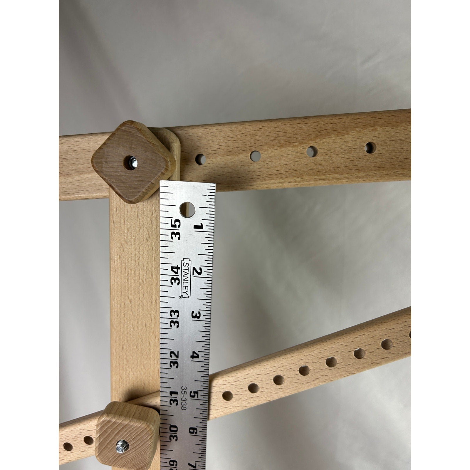 Adjustable Needlework Floor Stand Wooden Embroidery Cross Stitch Frame