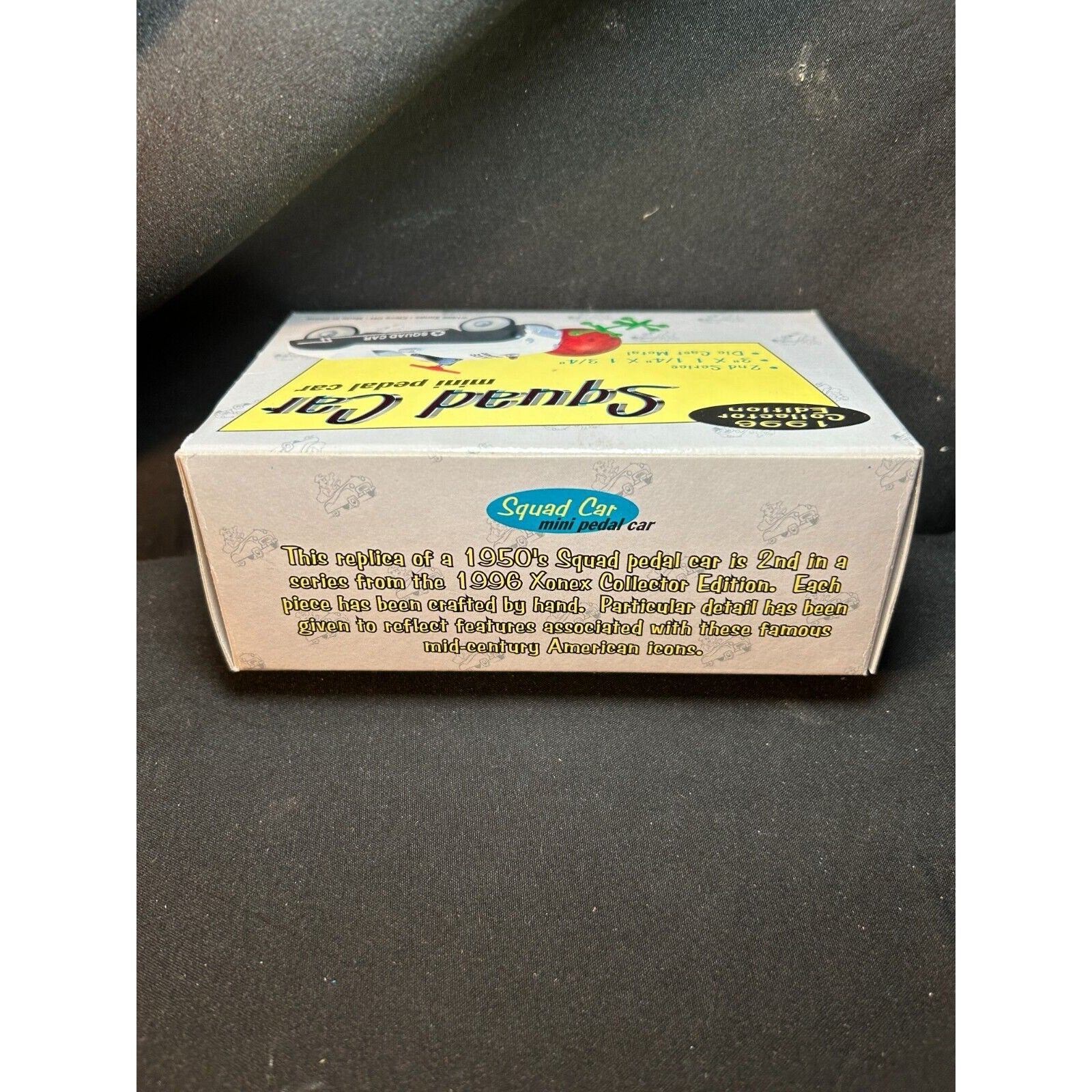 Xonex Collector Edition Mini Pedal Cars 3 Vehicle Set Fire Chief Squad Champ NIB