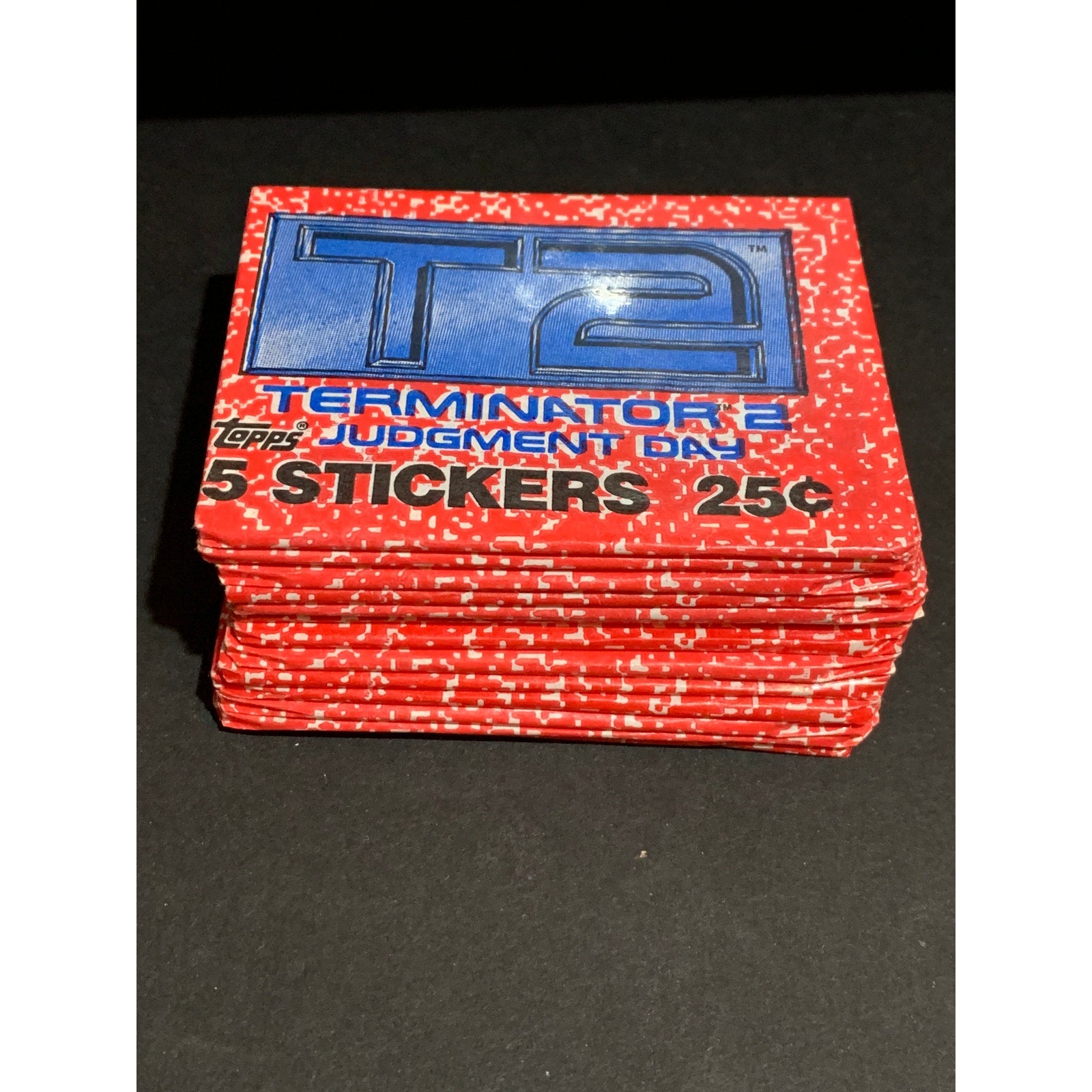 1991 Topps Terminator 2 Judgment Day Sticker Packs Lot of 13 Sealed