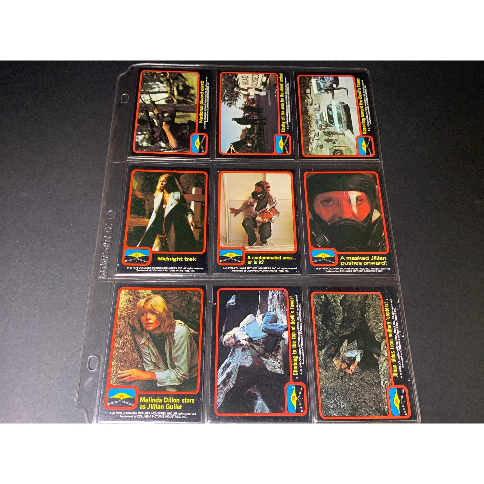 1978 Topps Close Encounters Of The Third Kind Card Set  + Stickers