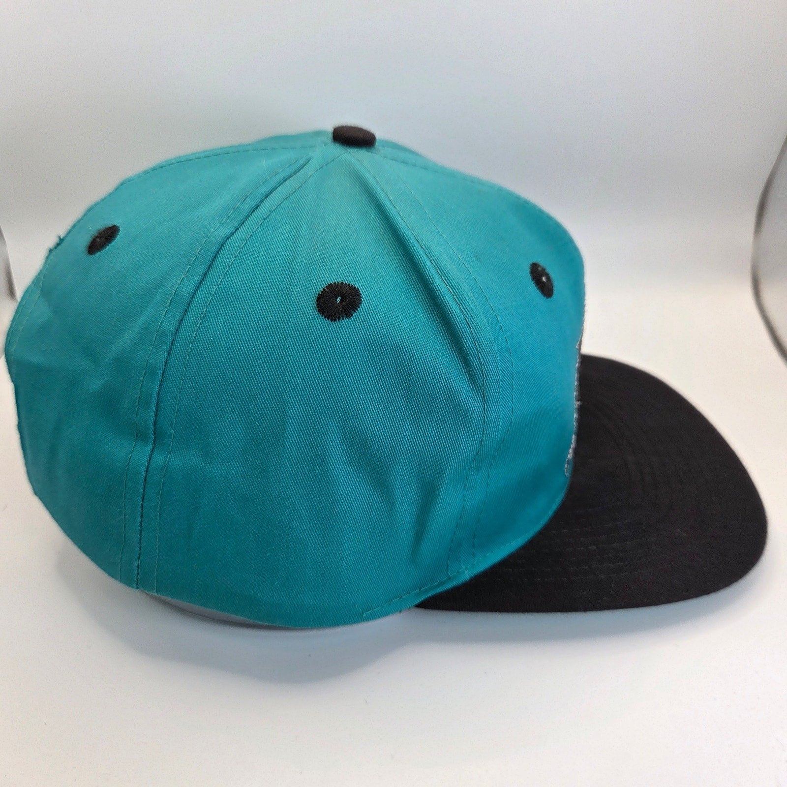 Vintage MLB Florida Marlins Snapback Baseball Cap Teal Black Annco Sri Lanka
