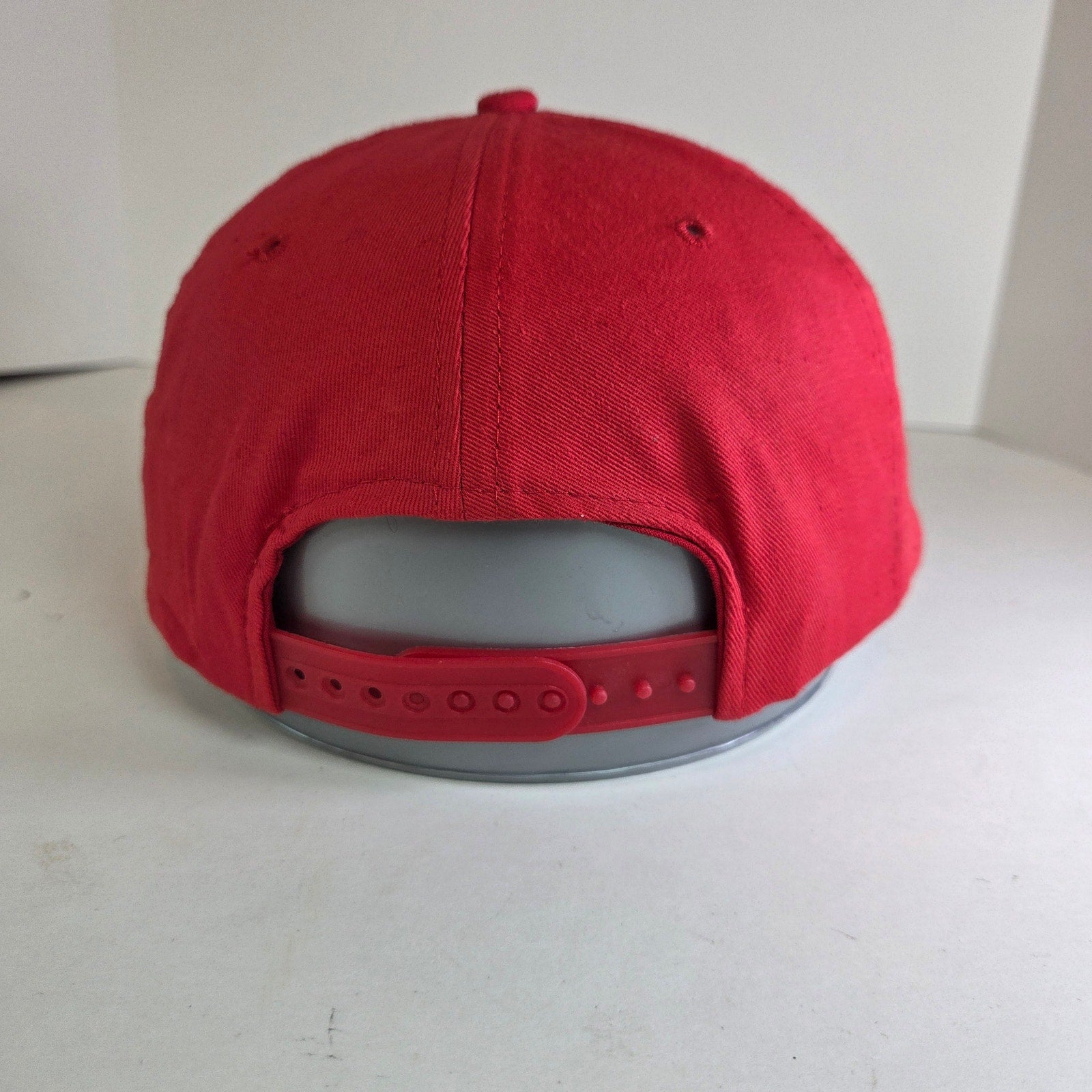 Vintage Adidas HOO'S #1 Red Snapback Rope Hat Ama Pro Philippines 80s 90s