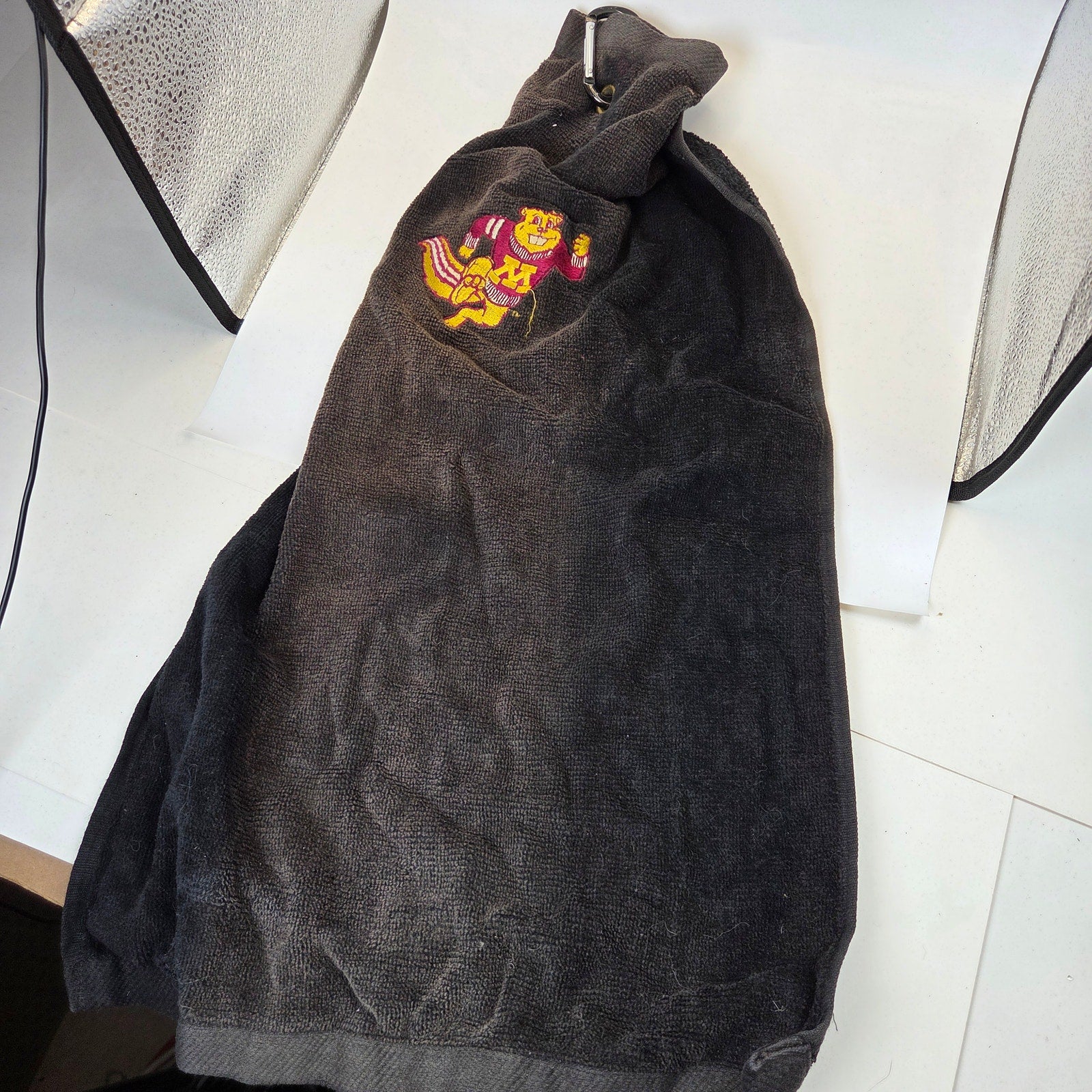Minnesota Golden Gophers Golf Headcover Lot Towel Covers 1 3 X Iron NCAA