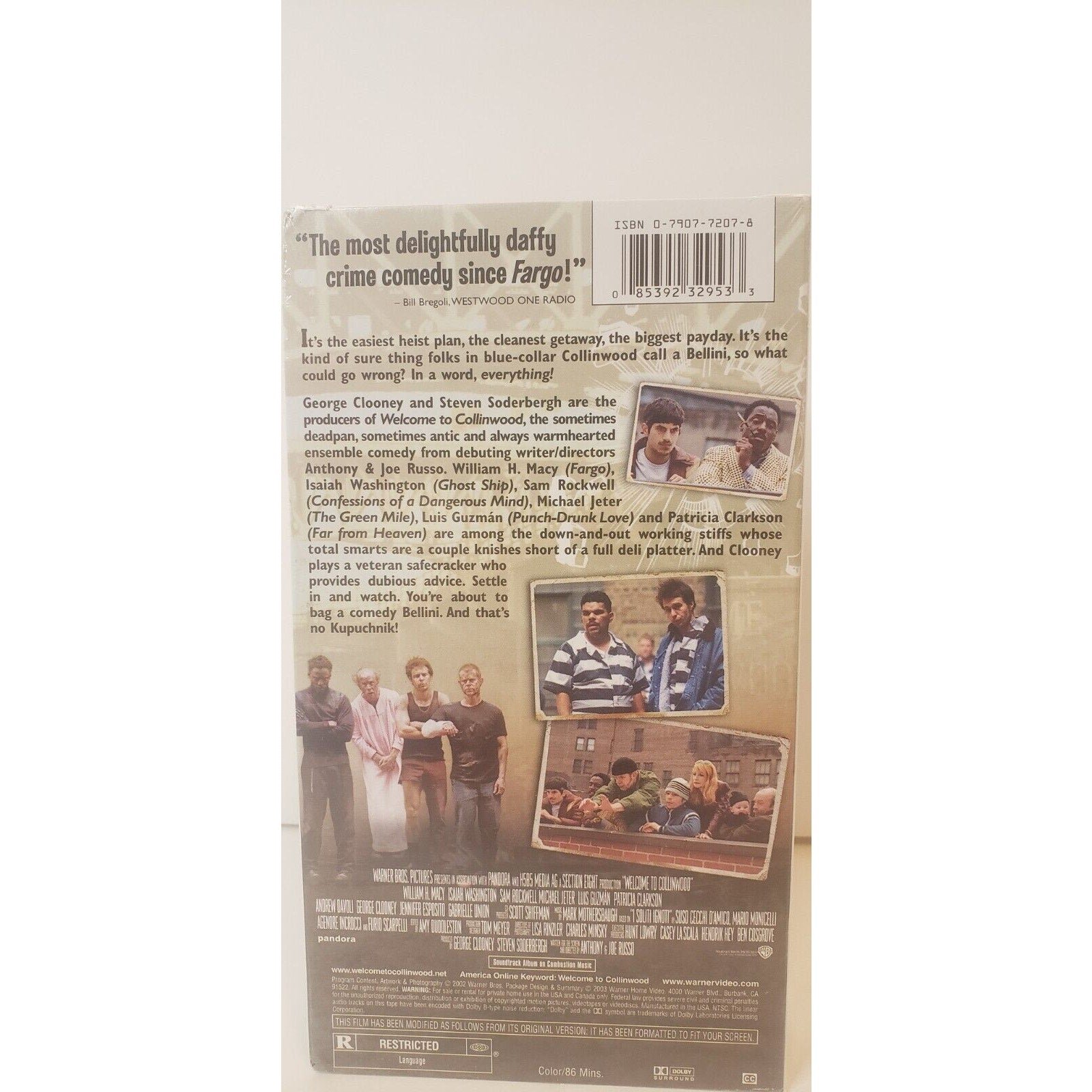 Welcome to Collinwood VHS, 2003 New Sealed