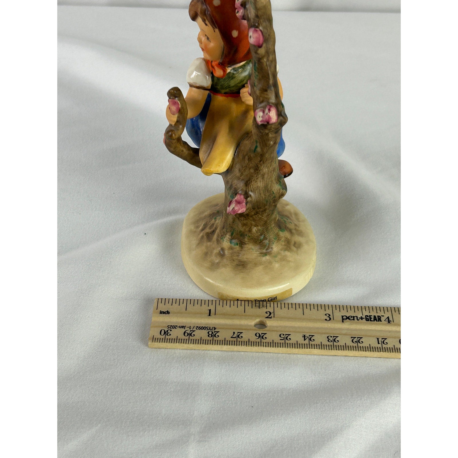 Goebel Apple Tree Girl West Germany Porcelain Figurine 5 Inch