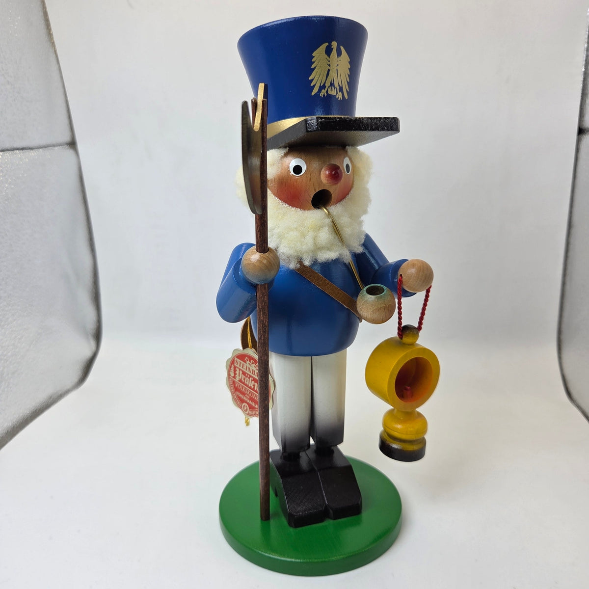 Steinbach West Germany Woodsman Smoker Nutcracker Axe Lantern Vintage