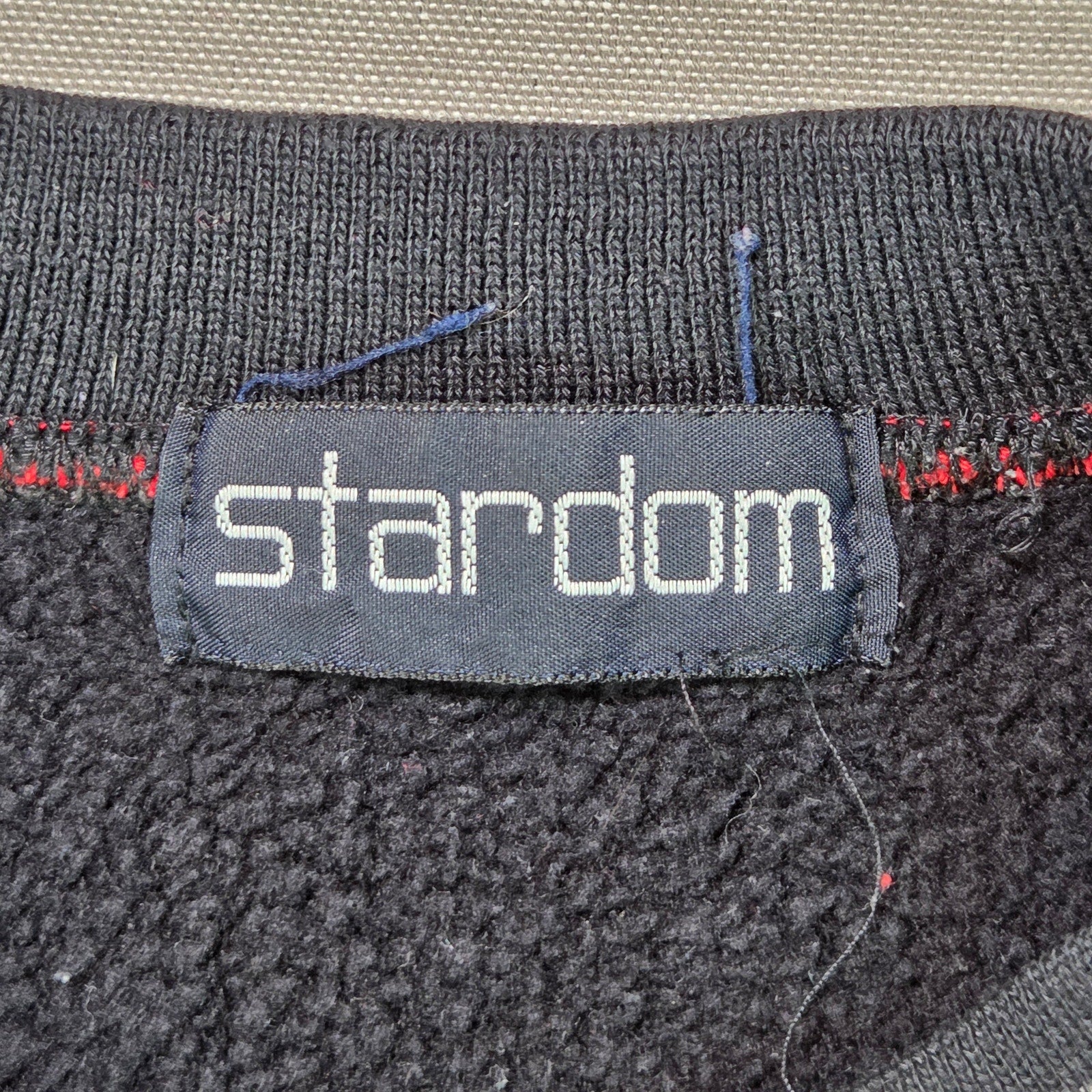 Vintage 90s Stardom Atlanta Oversized Tackle-Twill Crewneck Sweatshirt