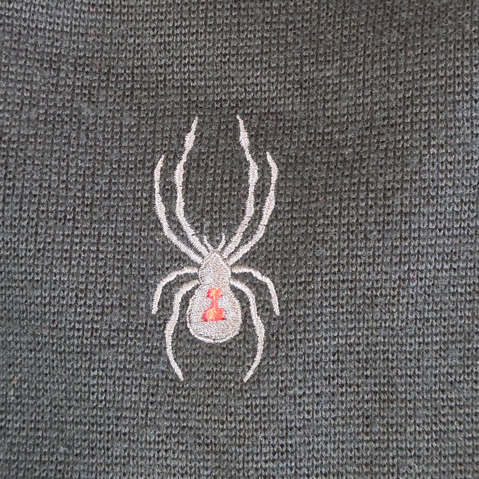 Vintage Spyder Men’s XL 1/4 Zip Wool Blend Sweater Jacket Made Hong Kong