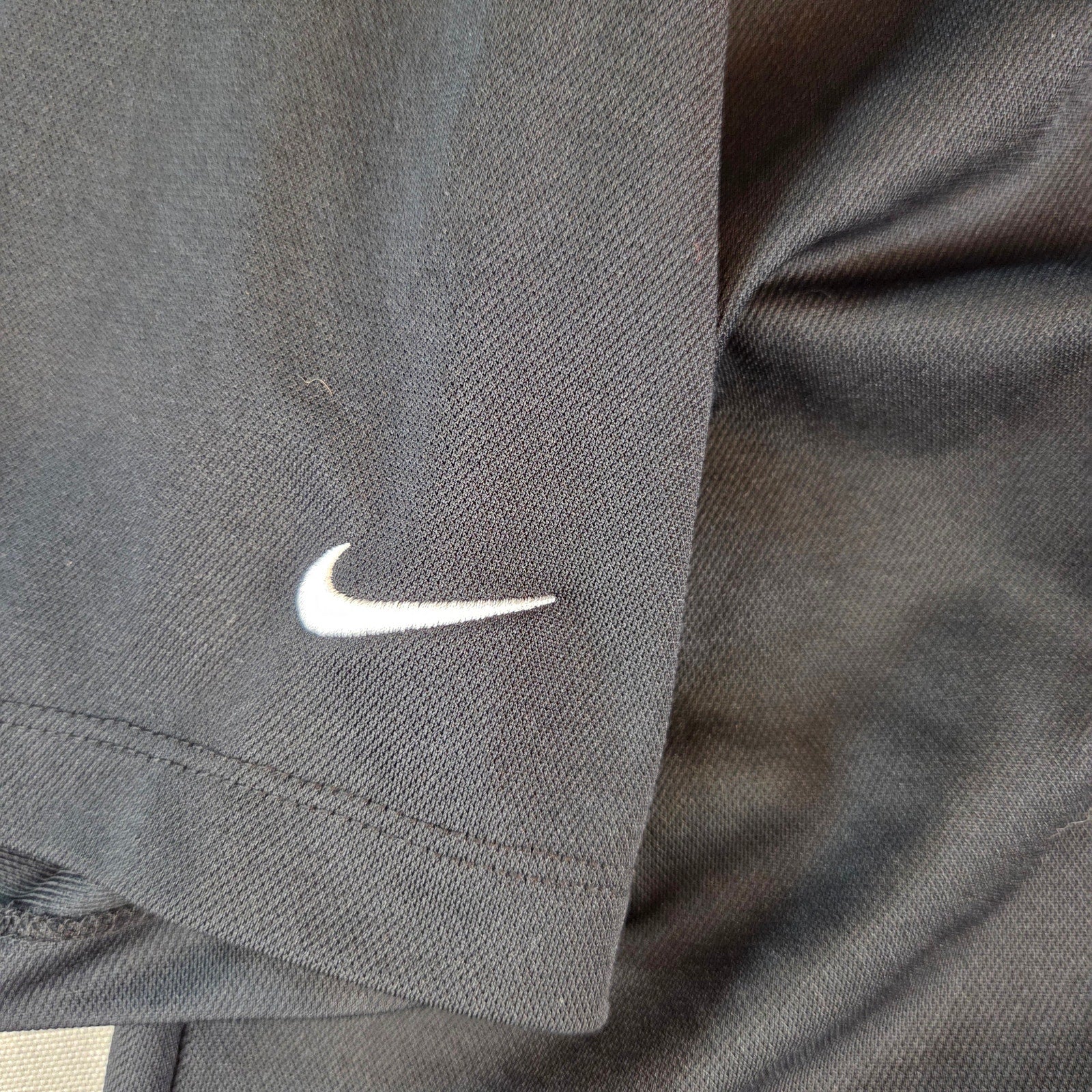 Nike Golf Dri-FIT Polo Shirt M Cambria Embroidered Corporate Promo Black