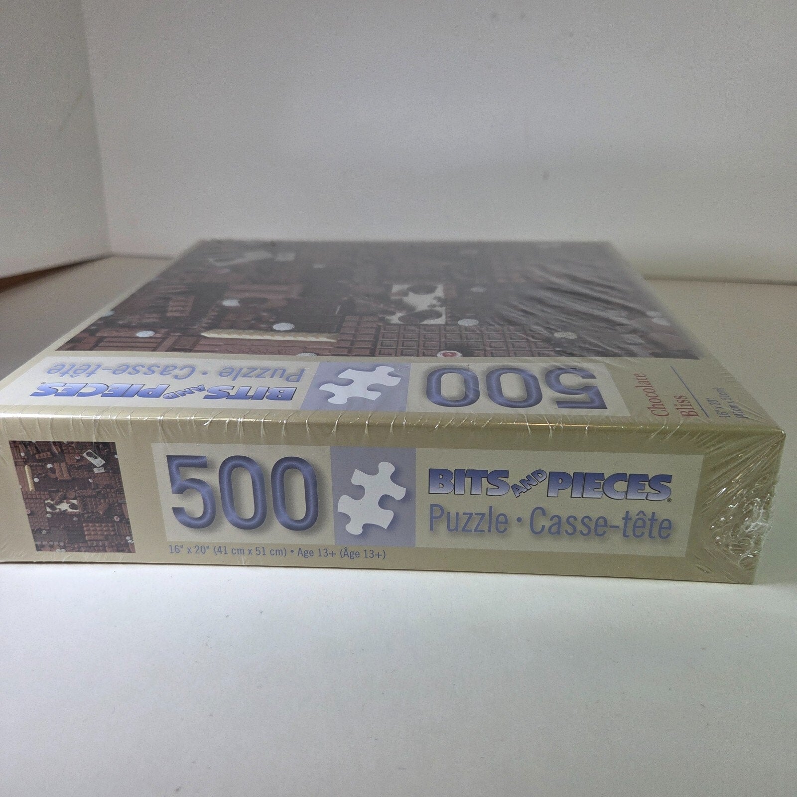 Bits and Pieces Chocolate Bliss 500 Pc Puzzle, NEW! Sealed