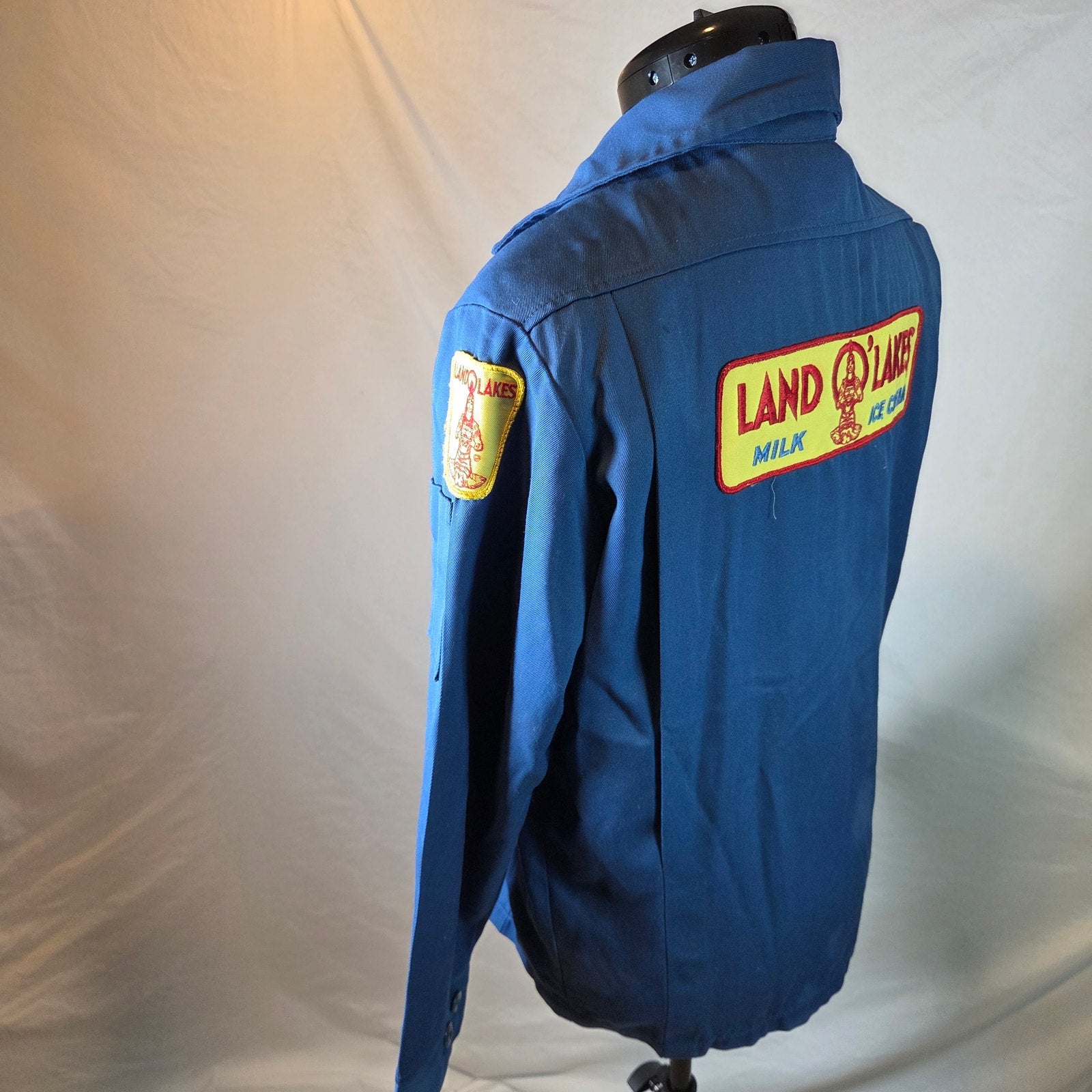 Unitog Land O Lakes Milk Ice Cream Vintage Union Made USA Work Jacket 38R