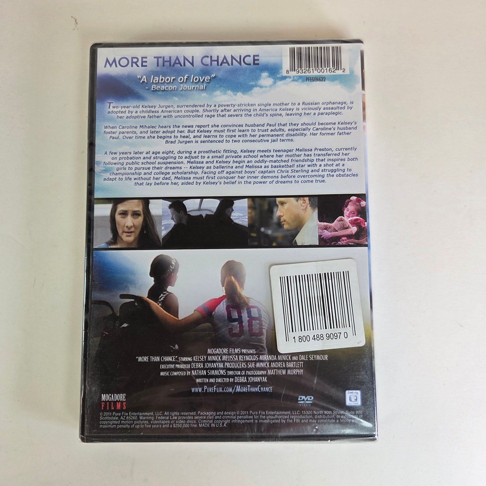 More Than Chance (DVD, 2014) Inspired by a True Story – New Sealed