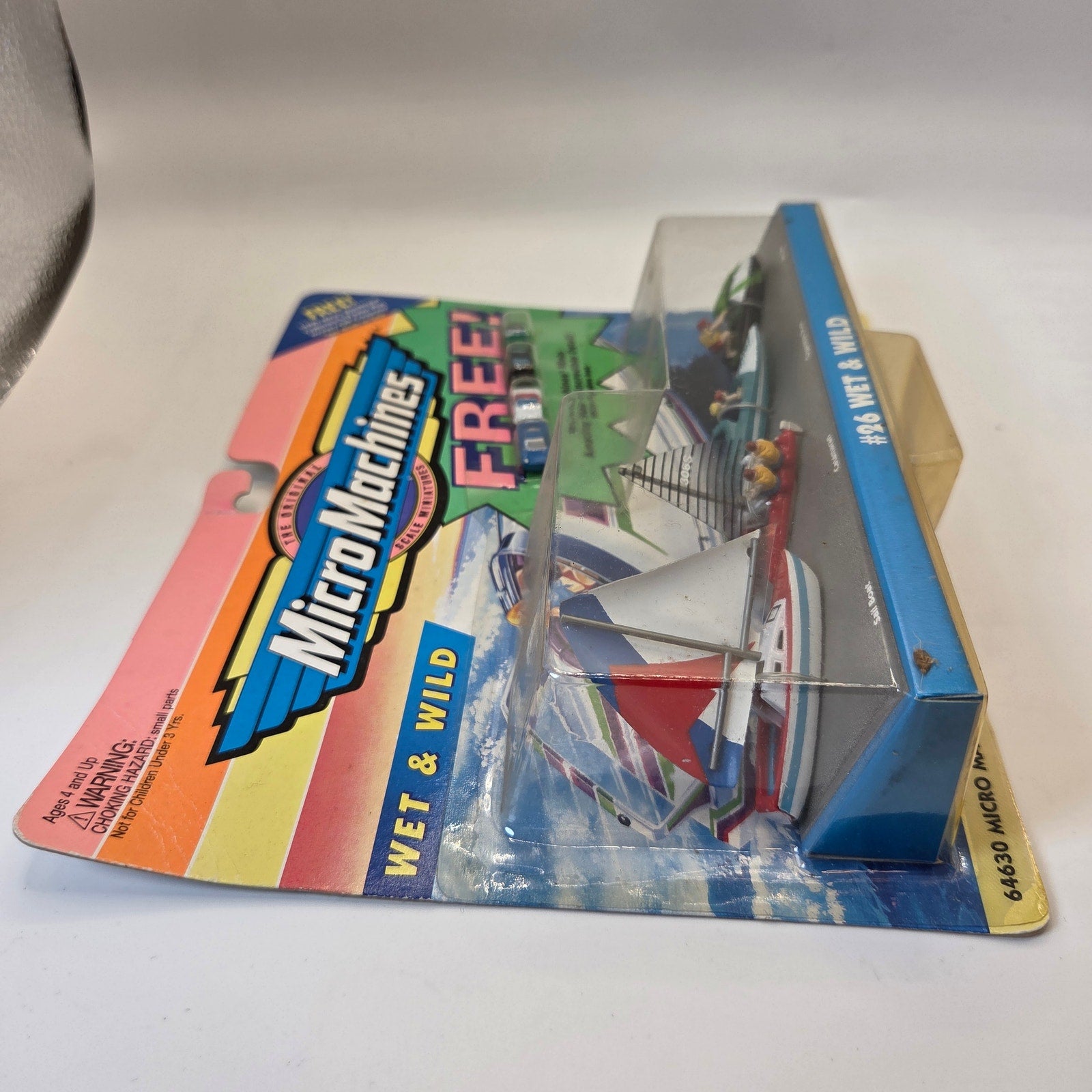 Galoob Micro Machines #26 Wet & Wild 1994 Sealed Boat Set Bonus Minis MOC