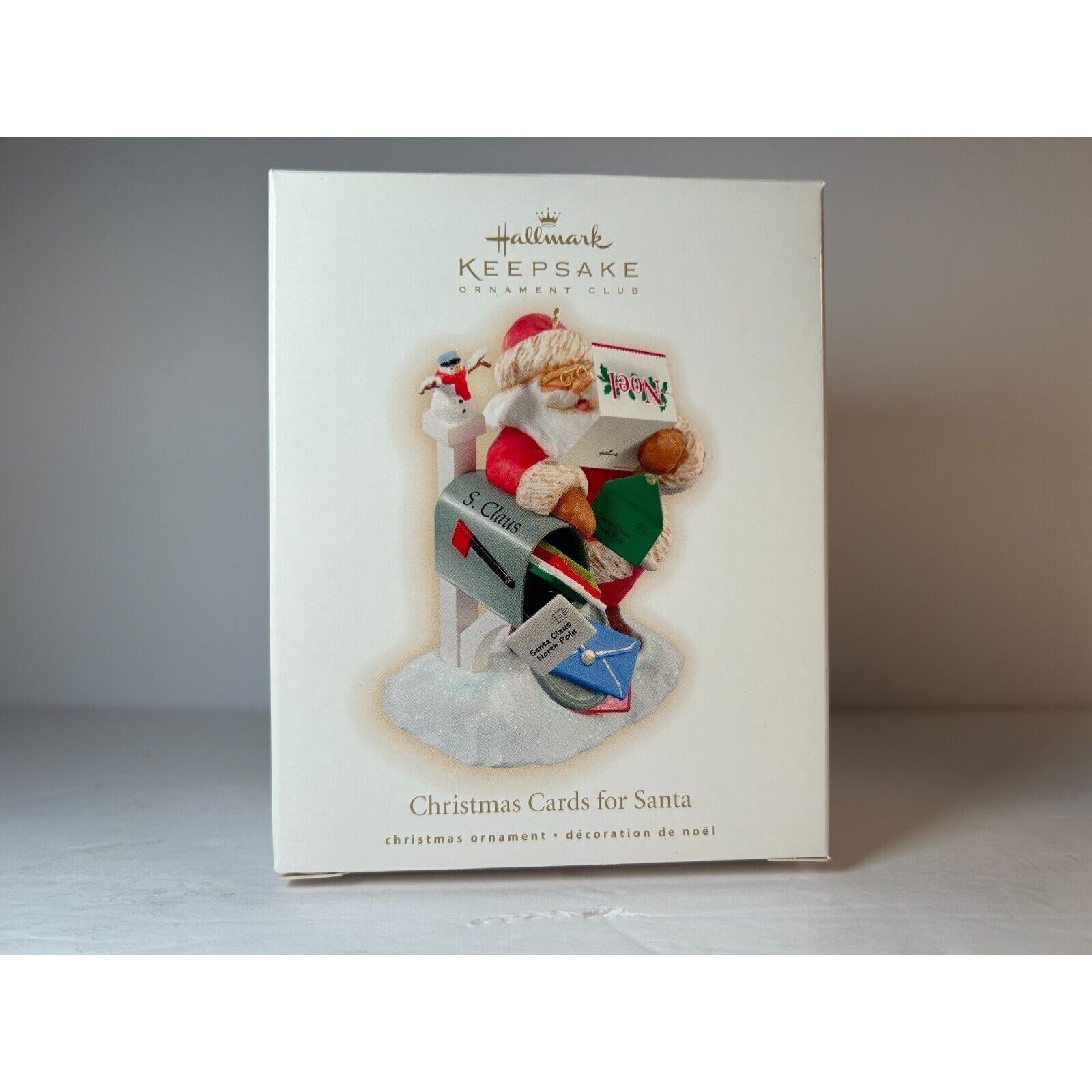 Hallmark Keepsake Christmas Ornament lot of 2 Ornament Club