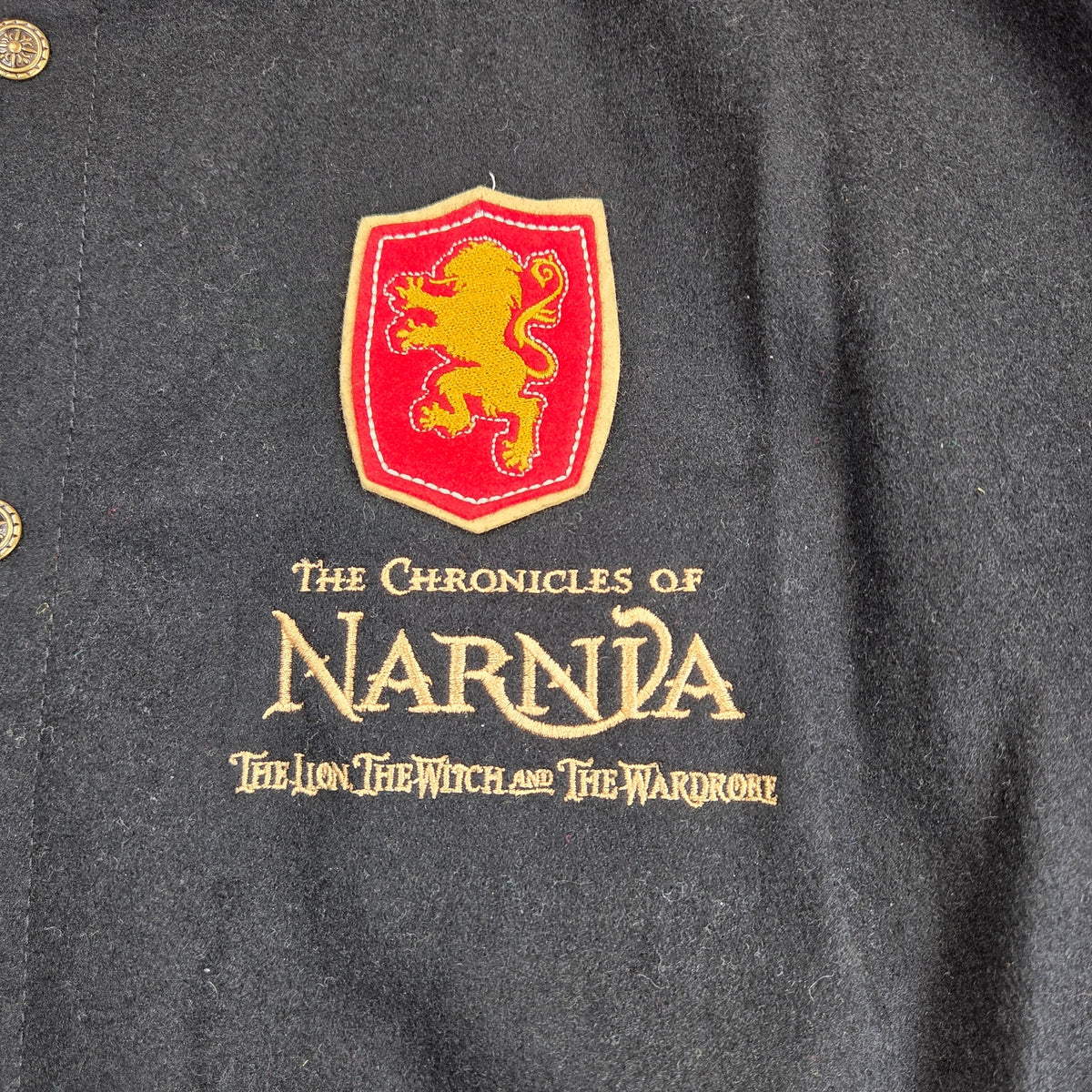 Disney Chronicles of Narnia LE 350 Wool Leather Varsity Jacket XXL 2005