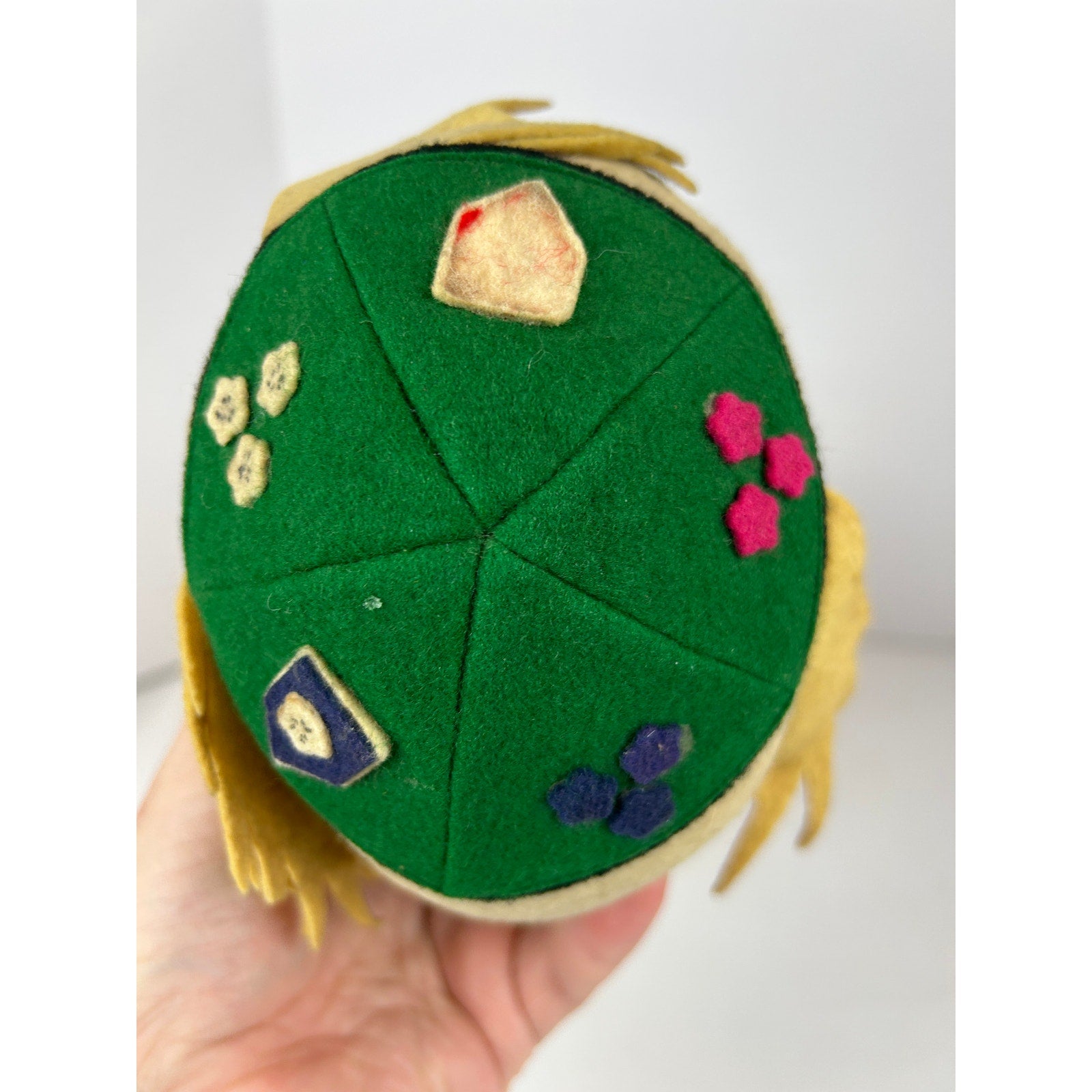 Vintage Wool Felt Donald Duck Figure Made in Italy for Saks Fifth Avenue